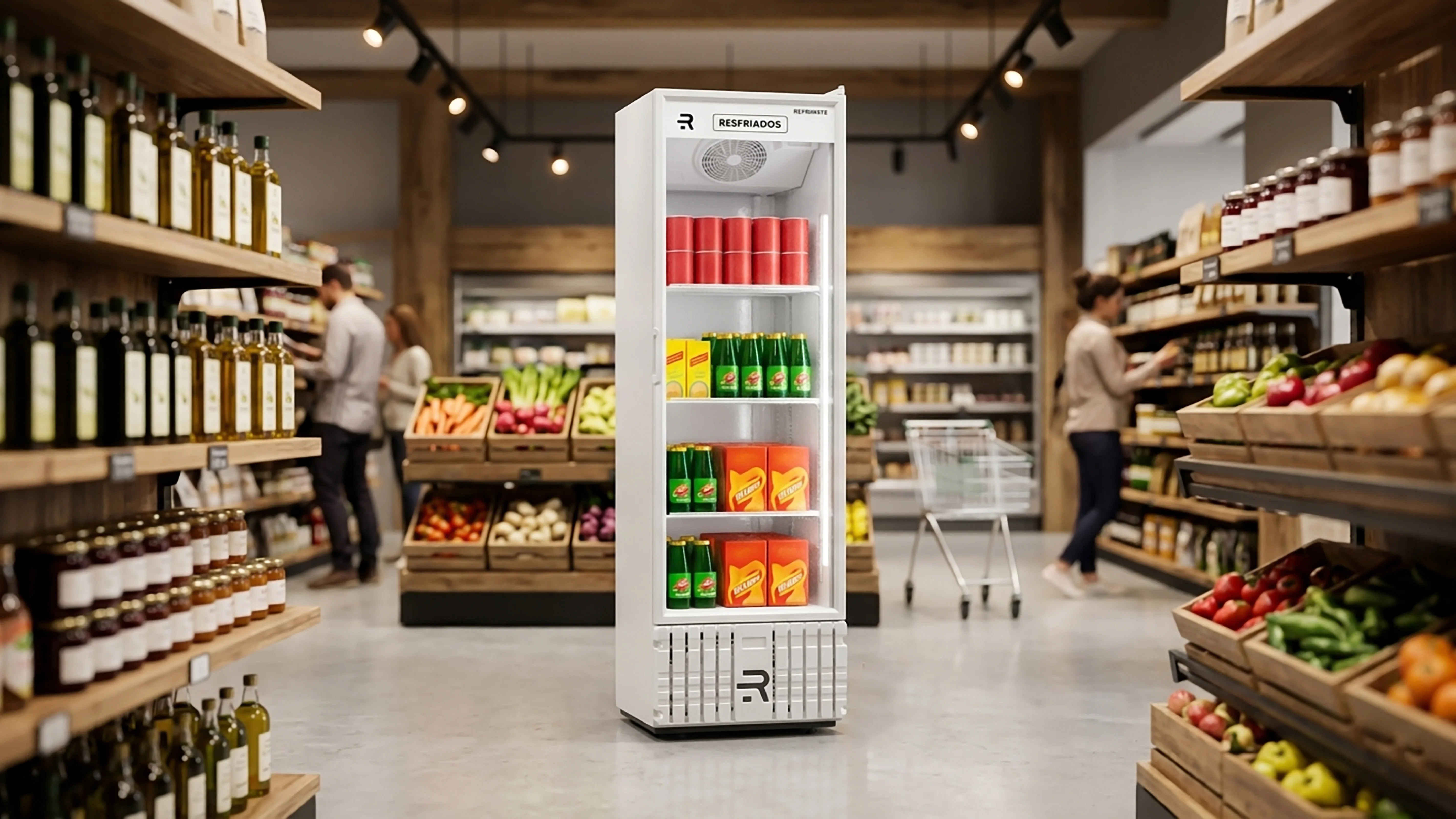 Visicooler Refrigerados 400L Puerta de Vidrio - VCM400PV