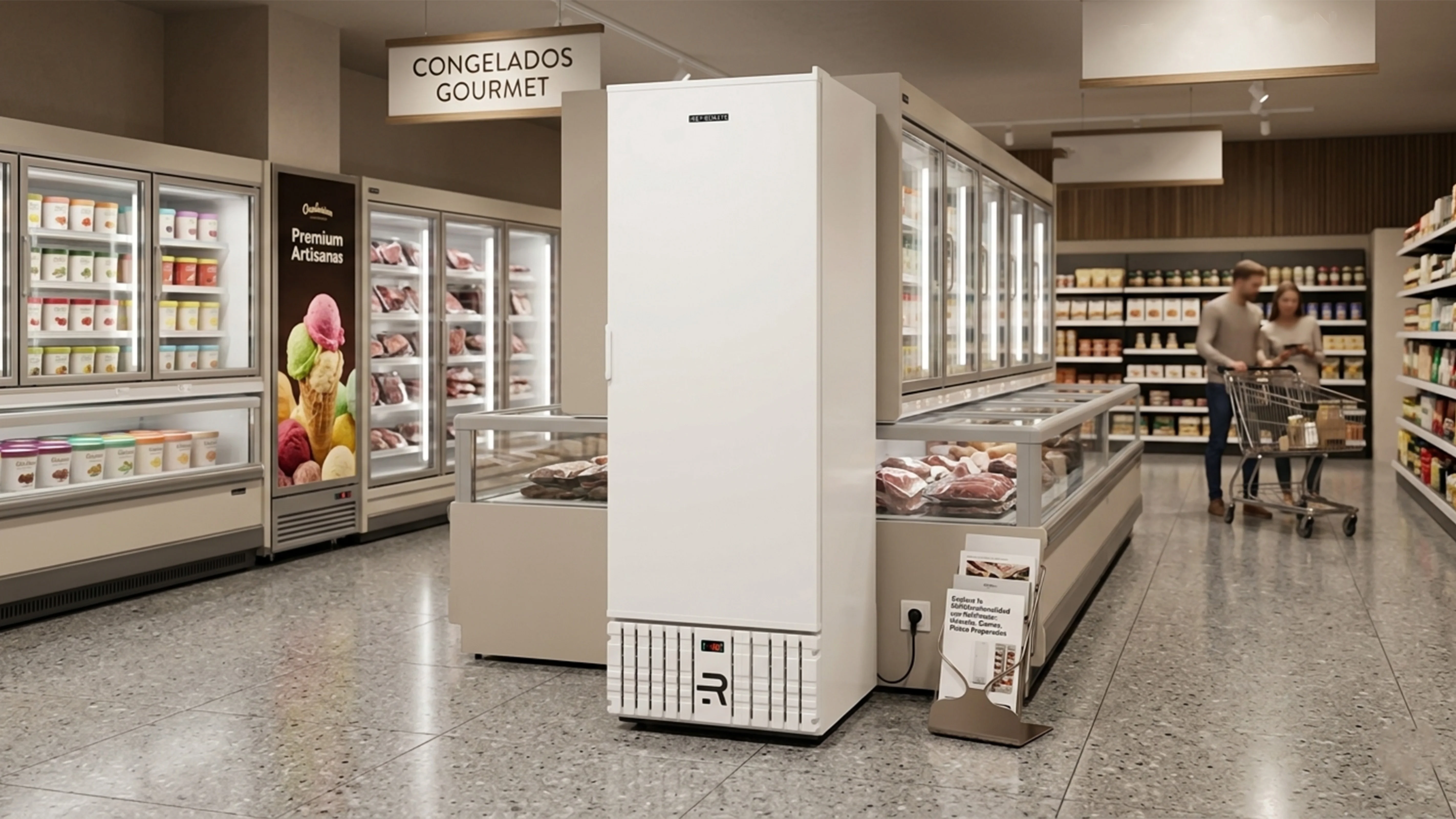 Visicooler Multifuncional 570L Puerta Sólida - VCCOM570PS