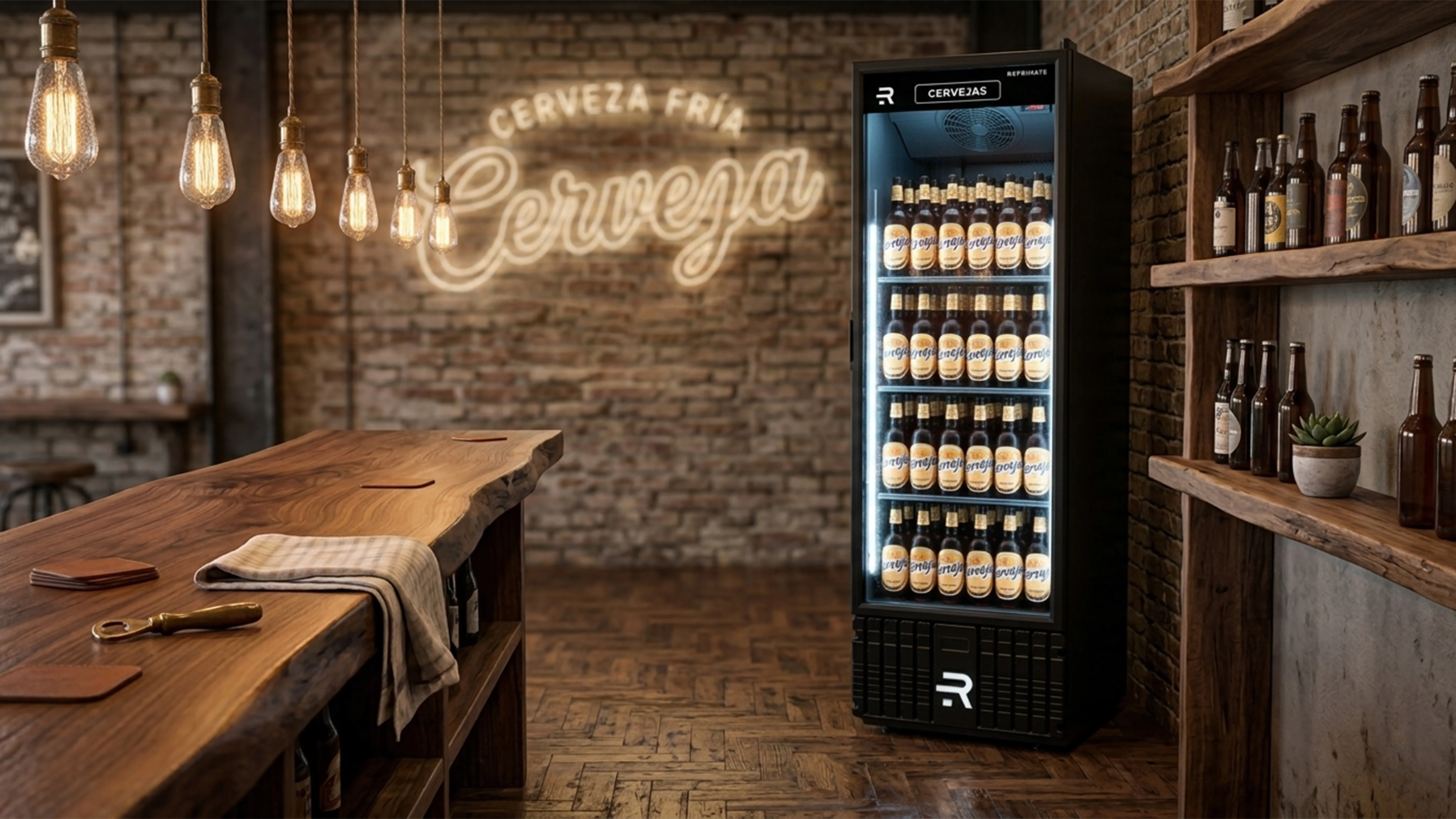Visicooler P/Cerveza Puerta de Vidrio - VCCE570PV