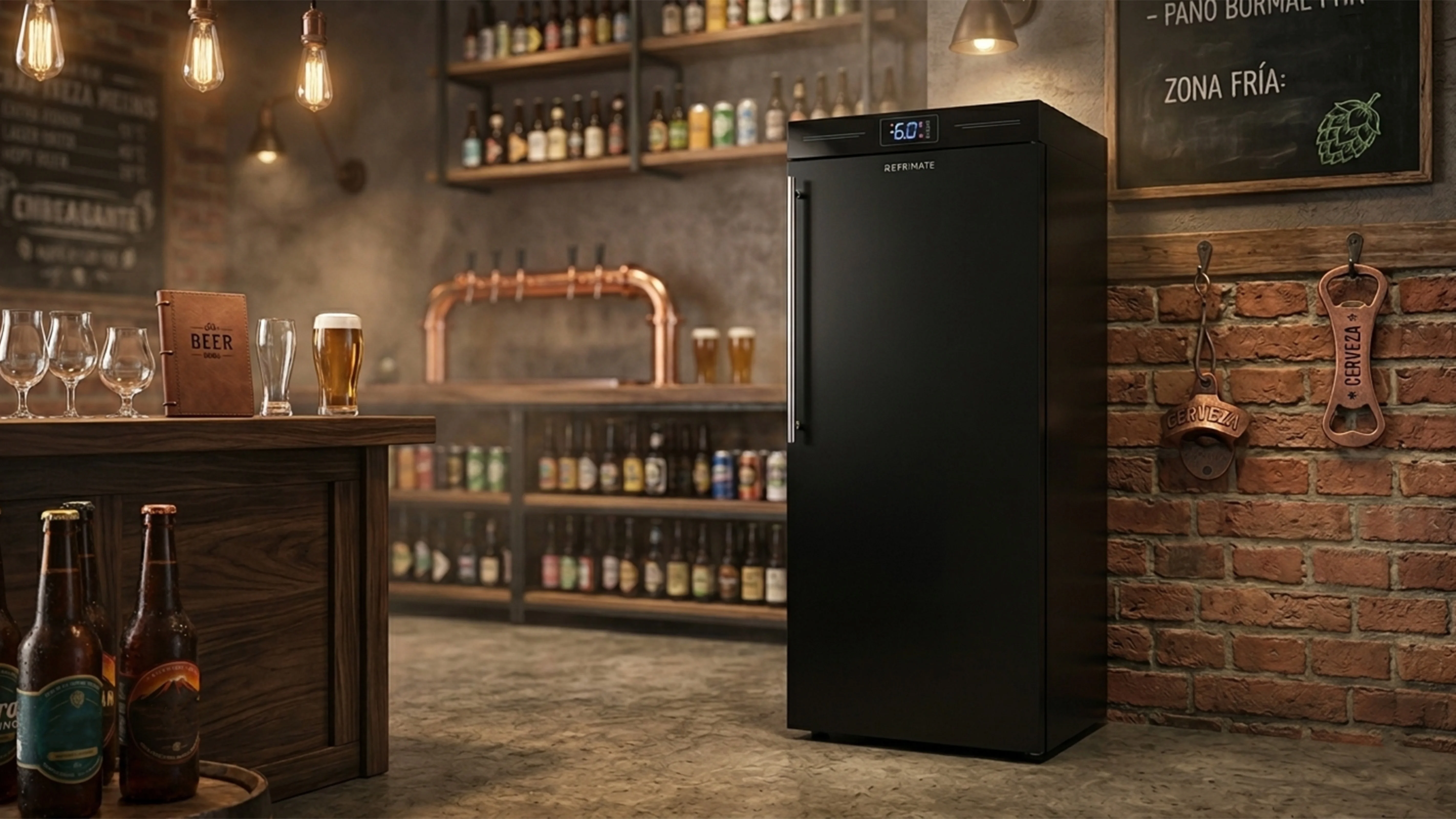 Visicooler P/Cerveza Puerta Sólida- VCCE230PS