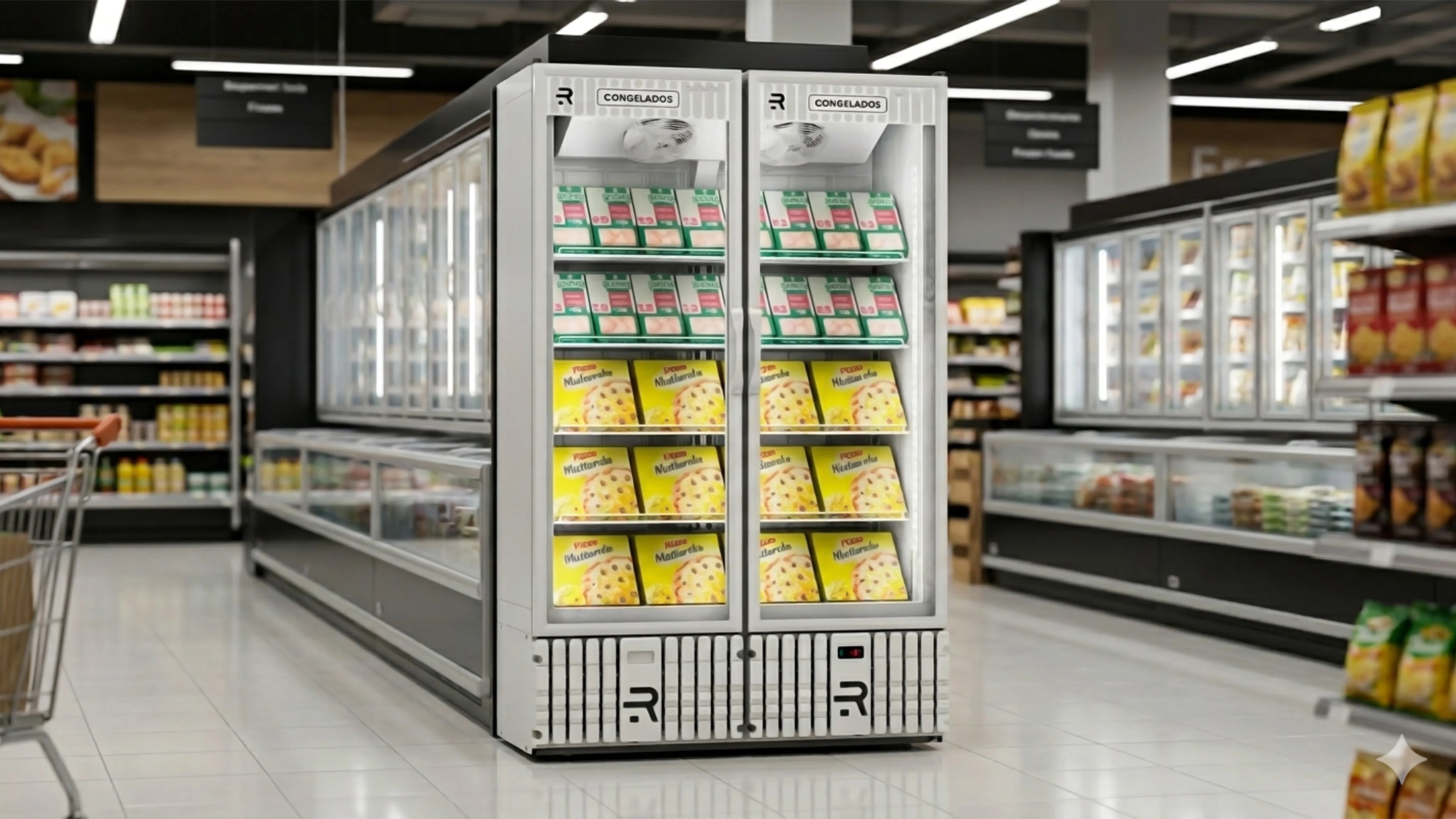 Visicooler P/Congelados Puerta de Vidrio - VCCO2P