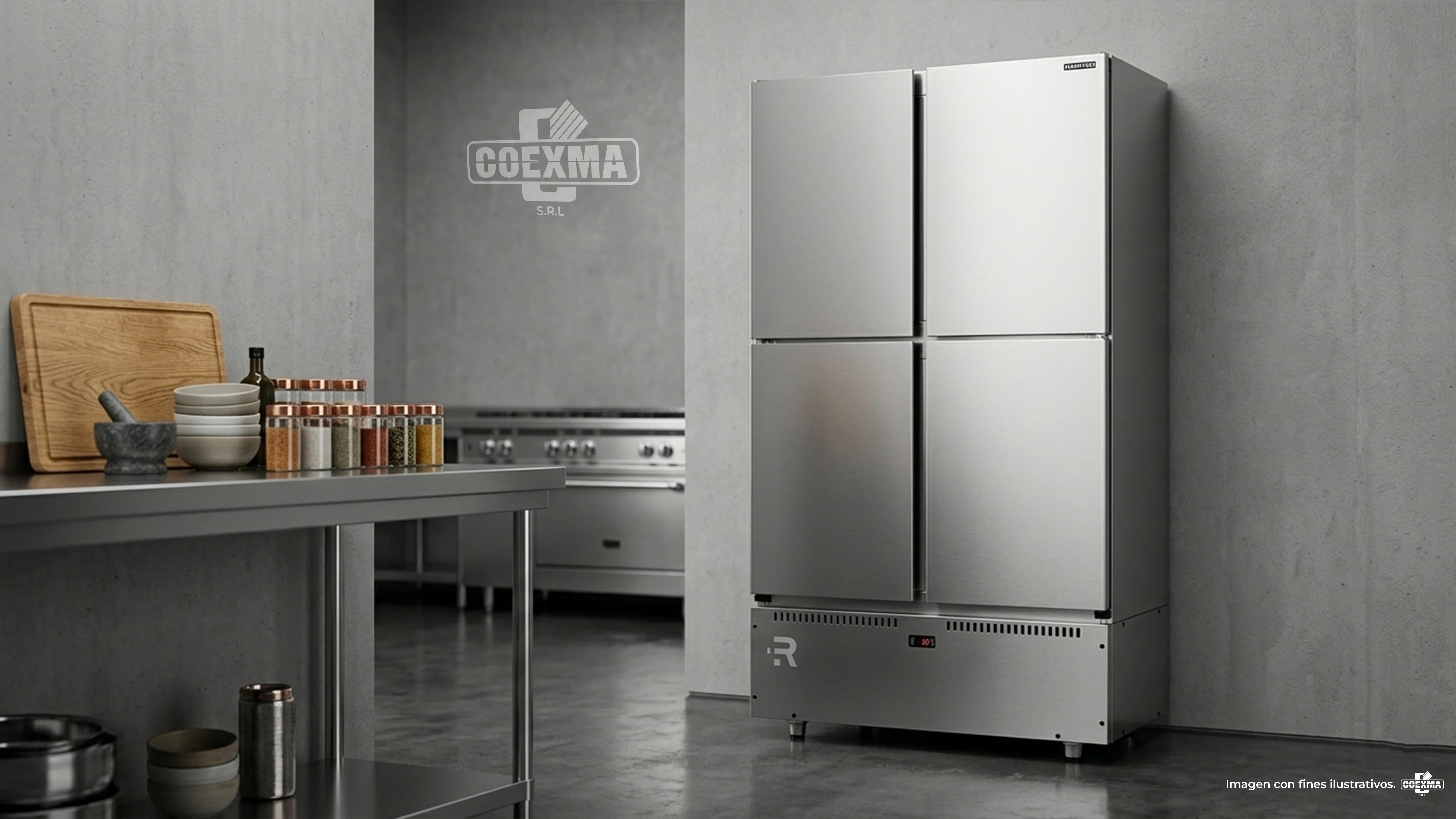 Heladera Comercial Congelados Puerta Sólida - MCCO4P