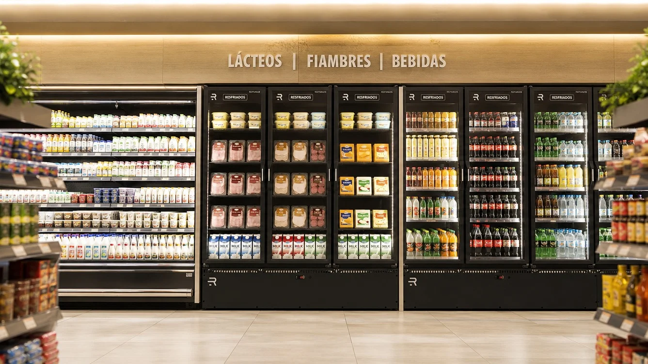 Auto Servicio Vanguard Refrigerados Puerta de Vidrio - ASVR3P