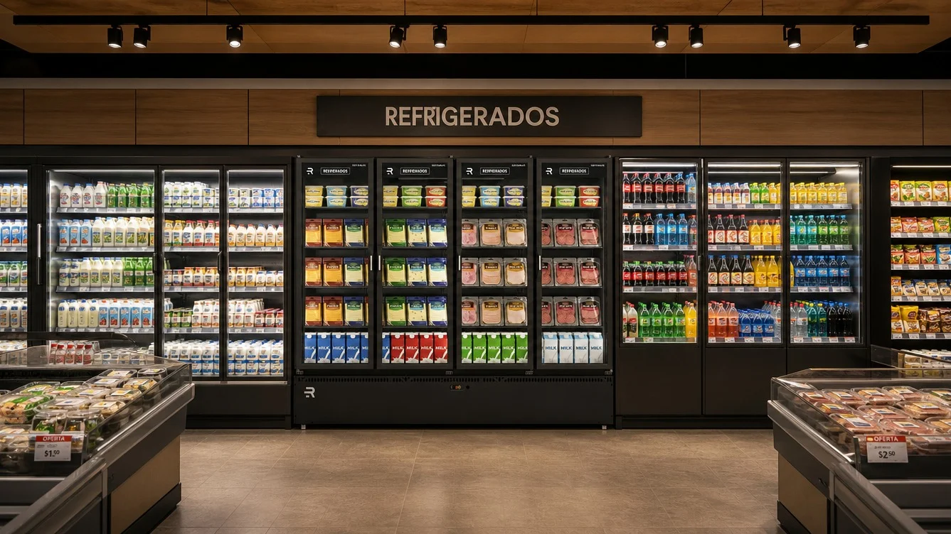 Auto Servicio Vanguard Refrigerados Puerta de Vidrio - ASVR4P