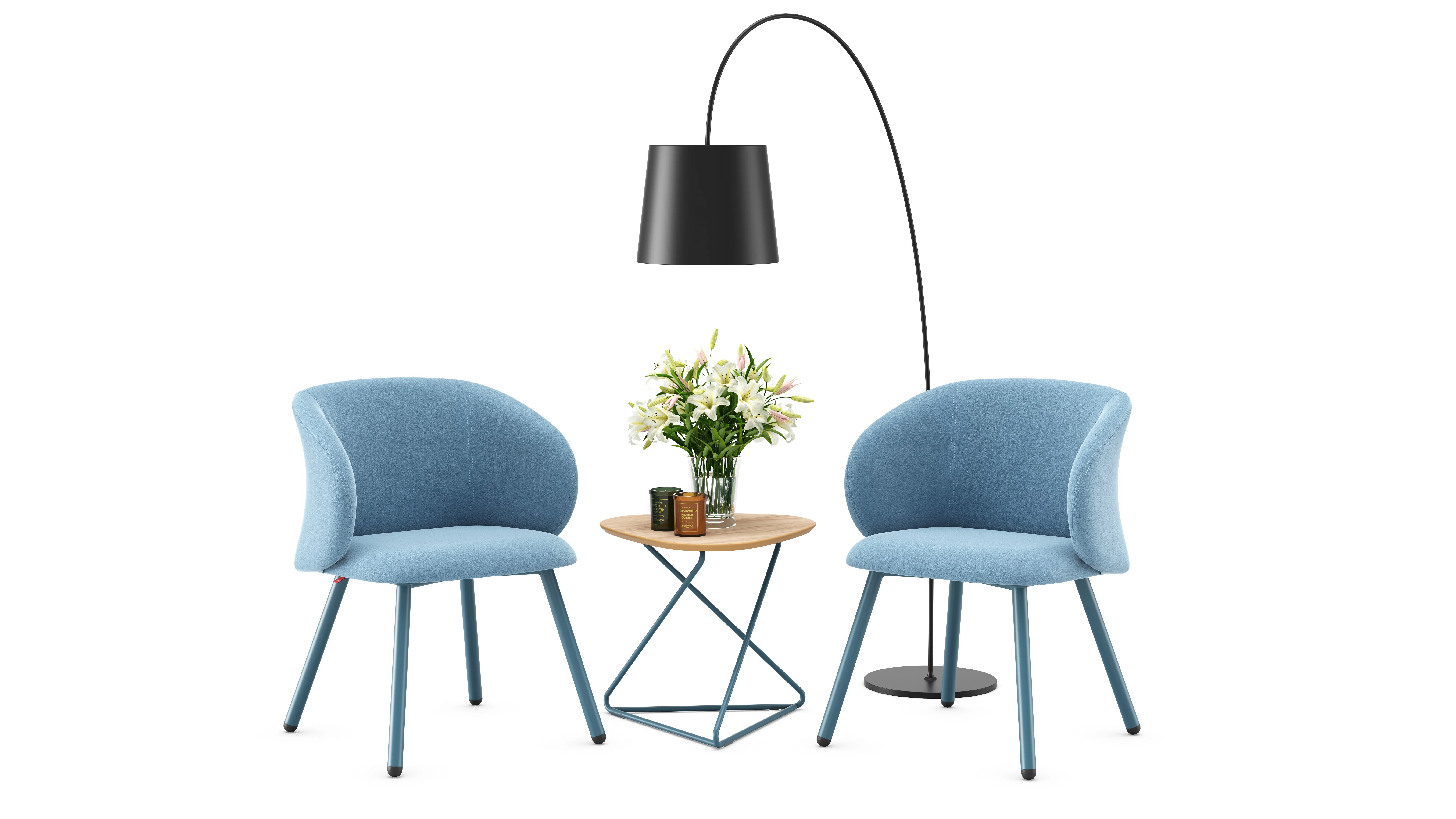 Silla Fija Pata Metal Bee 36707