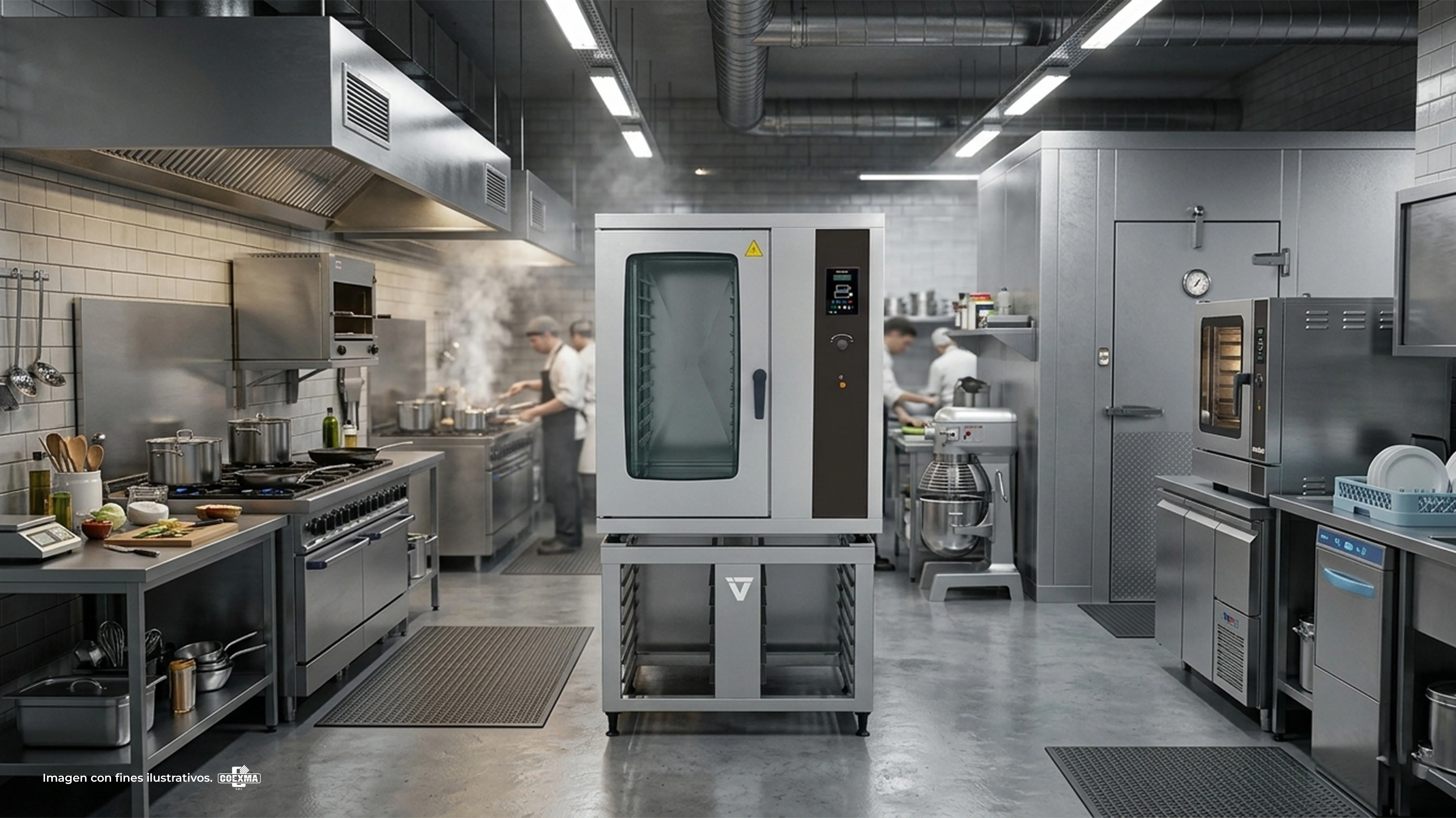 Horno Eléctrico Industrial / Combinado / FCDB12E / CFC / Don Bidone