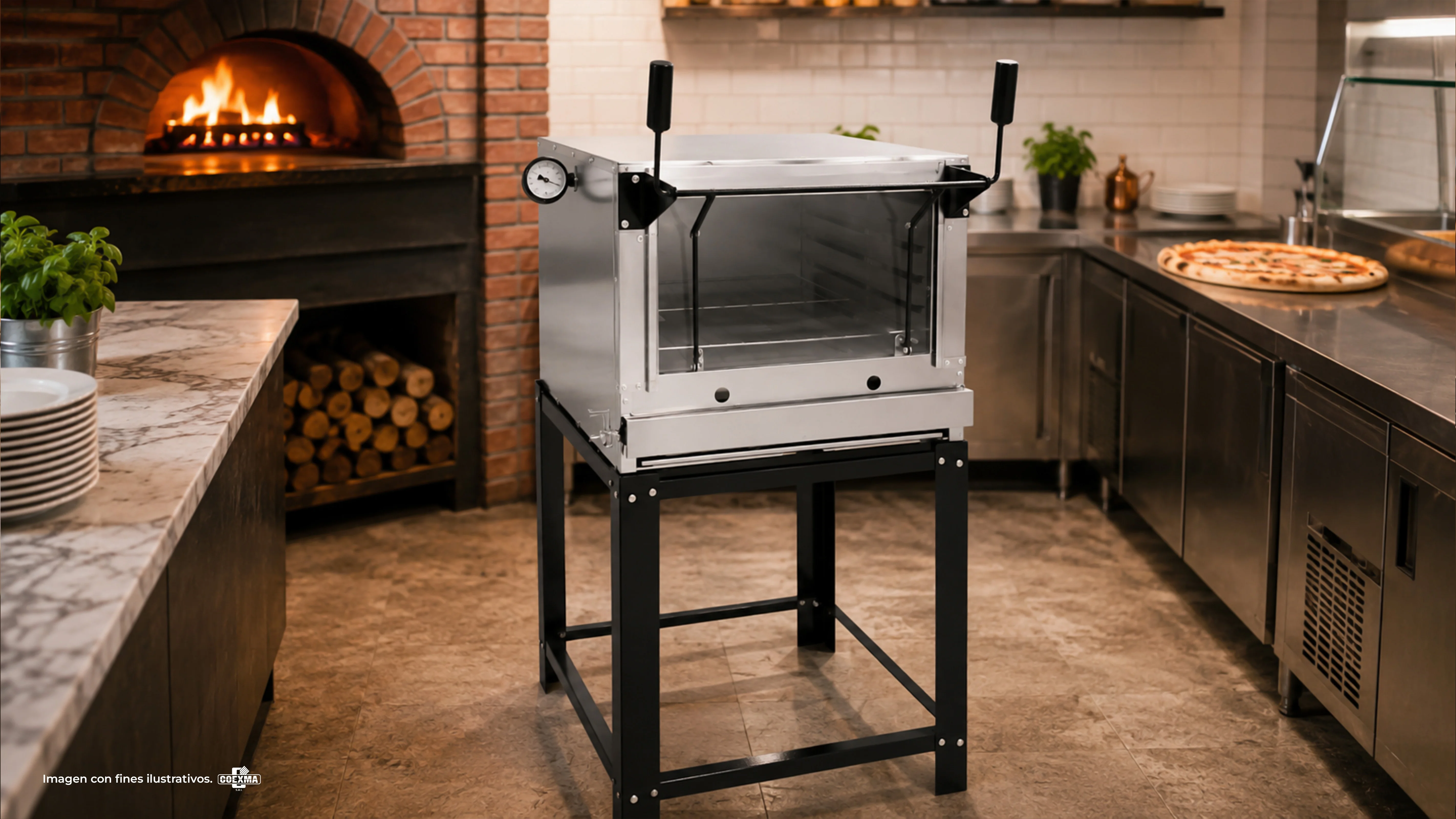 Horno a Gas 45X60 FIRI-60