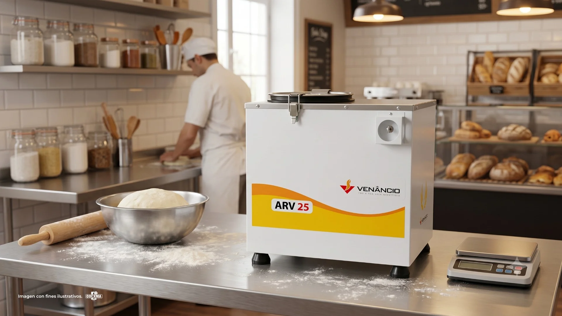 Amasadora Rapida 25 Kg AR-25 380V