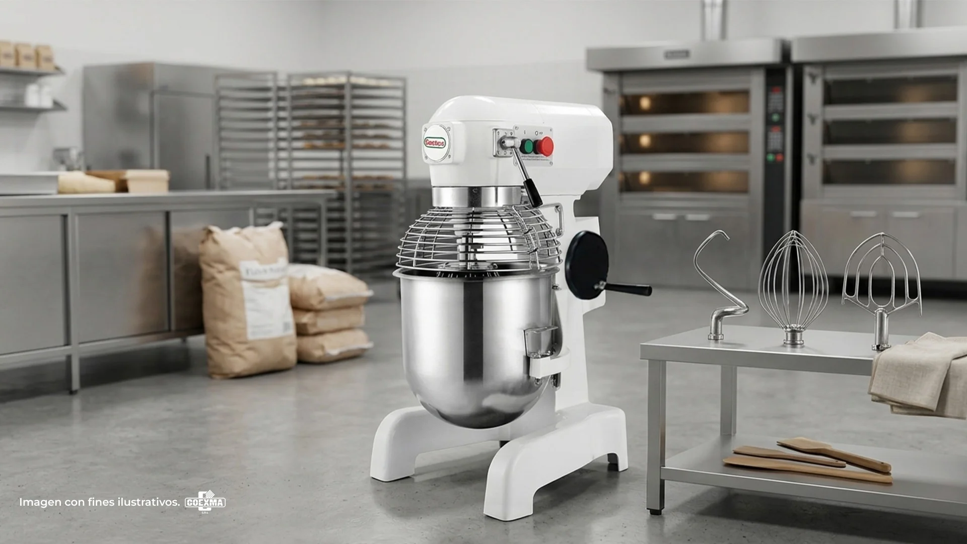 BATIDORA DE ALIMENTOS GBPA-20. 20 LTS