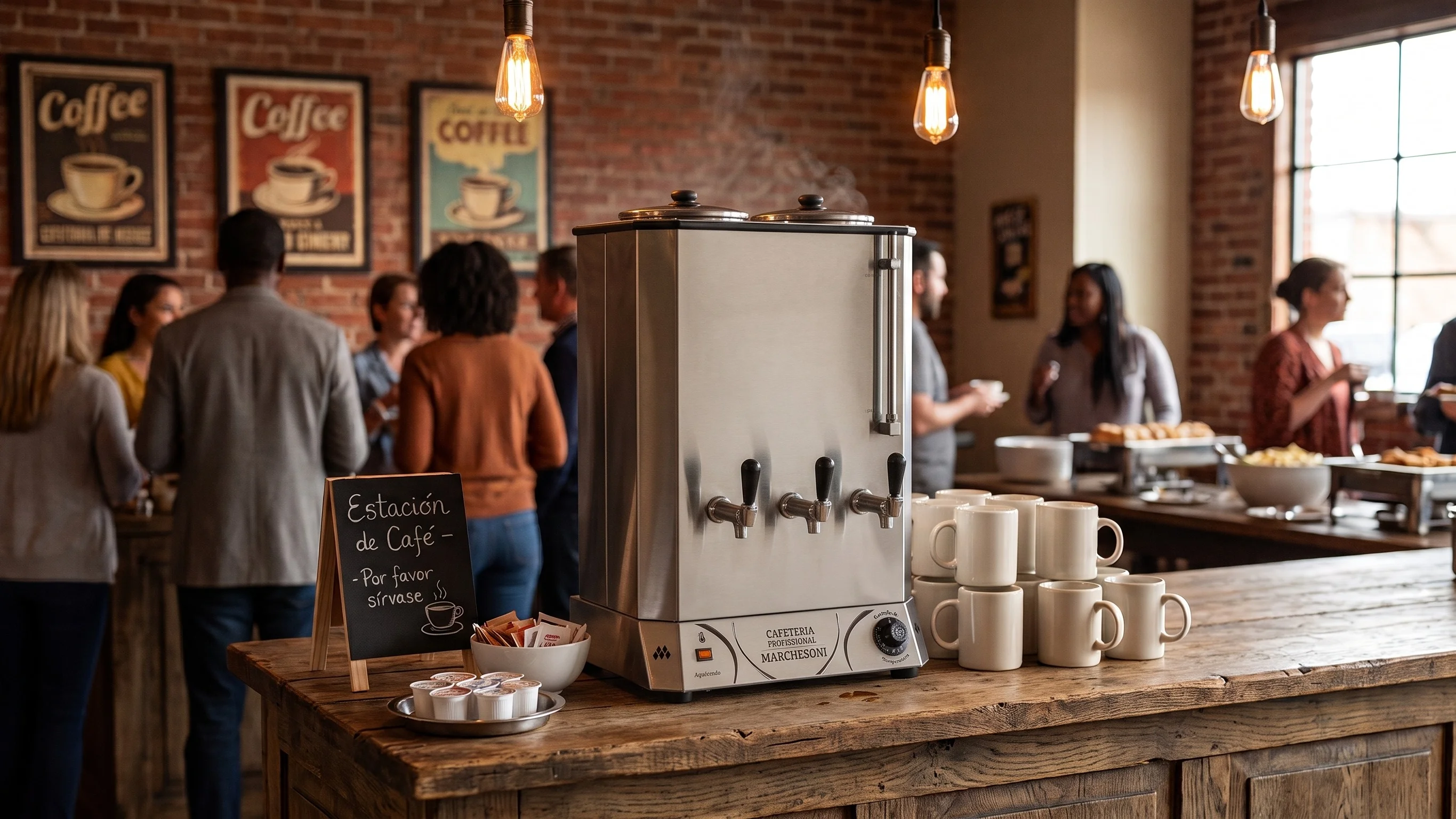 Cafetera Profesional 12 Lts / 2 Reservatorio