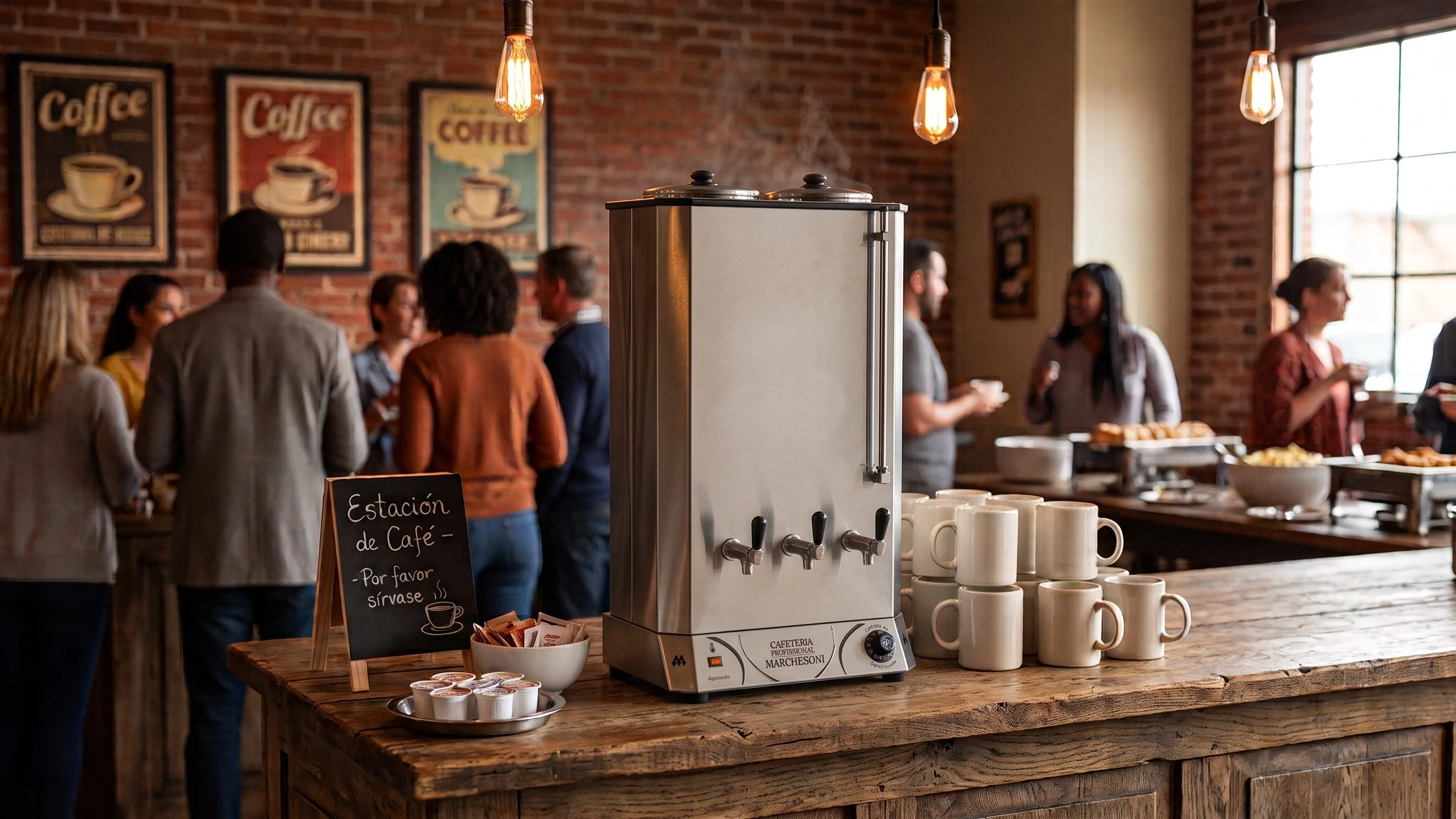 Cafetera Profesional 20 Lts / 2 Reservatorio