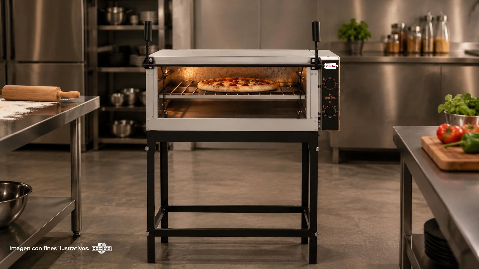 Horno de Piso Eléctrico FLE90-800