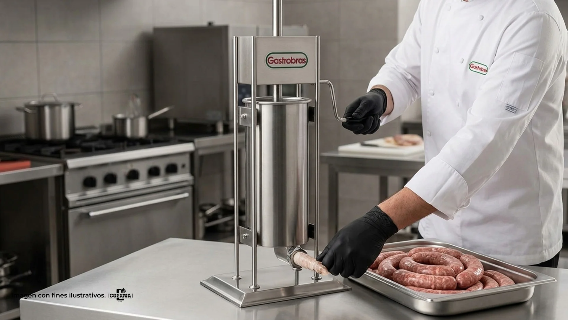 Embutidor de Chorizo Manual GECM-15