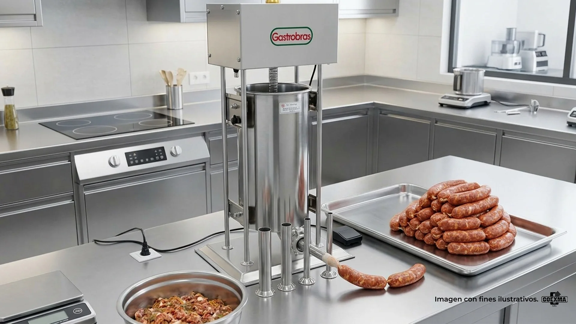Embutidor de Chorizo Eléctrico GECE-10