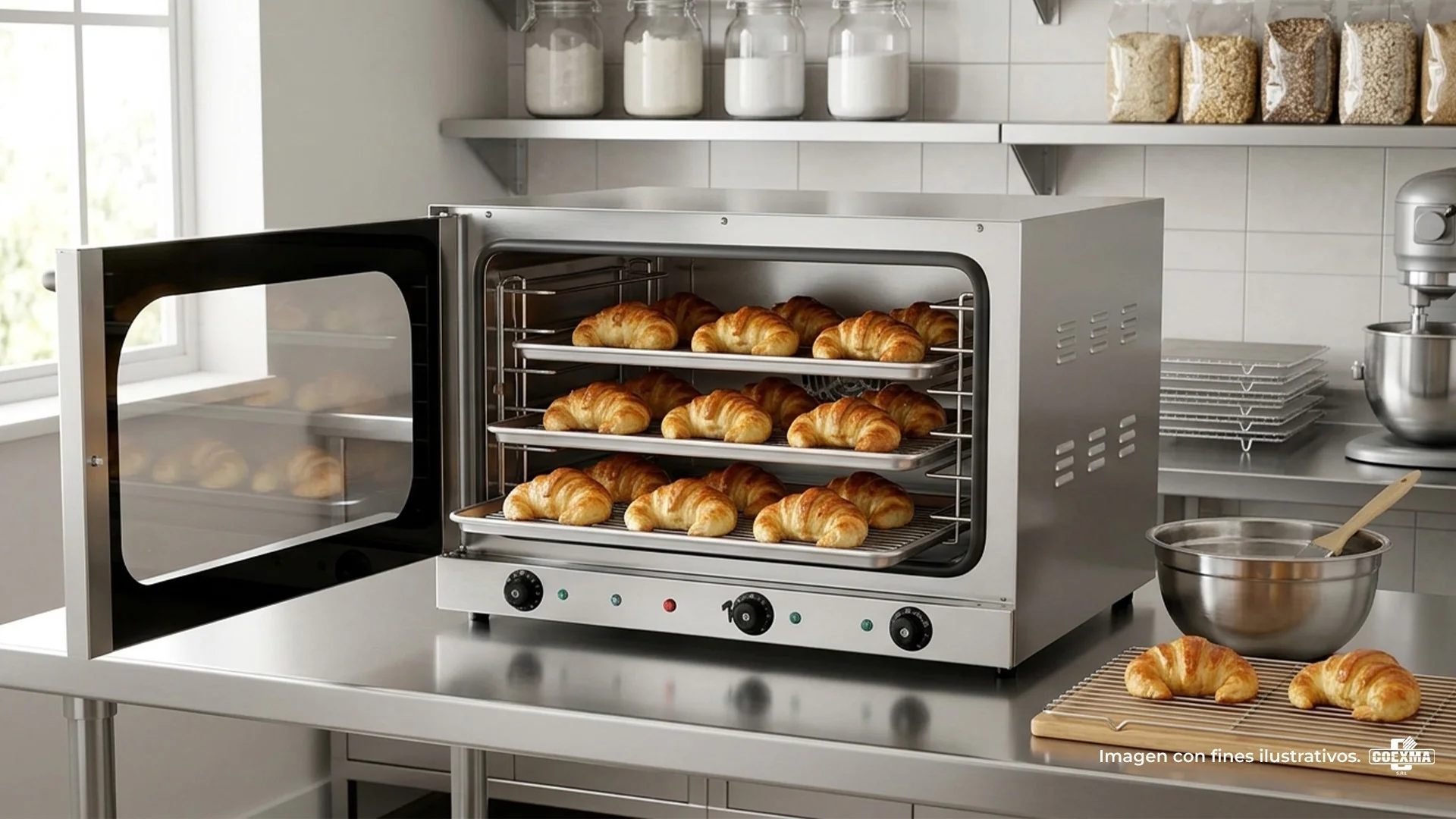 Horno Turbo Convector de Mesa GHCE-8A