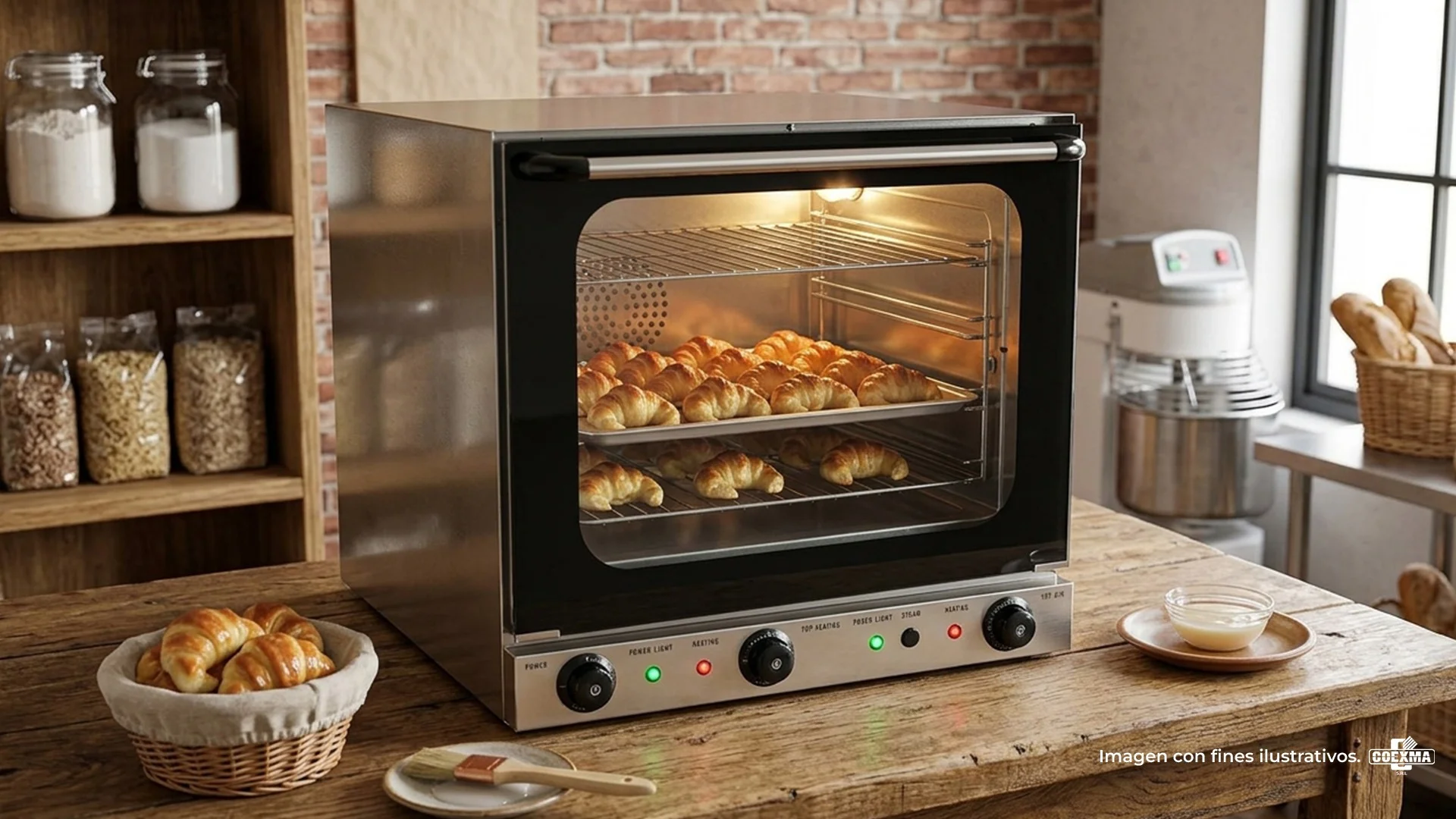 Horno Turbo Convector de Mesa GHCE-4A
