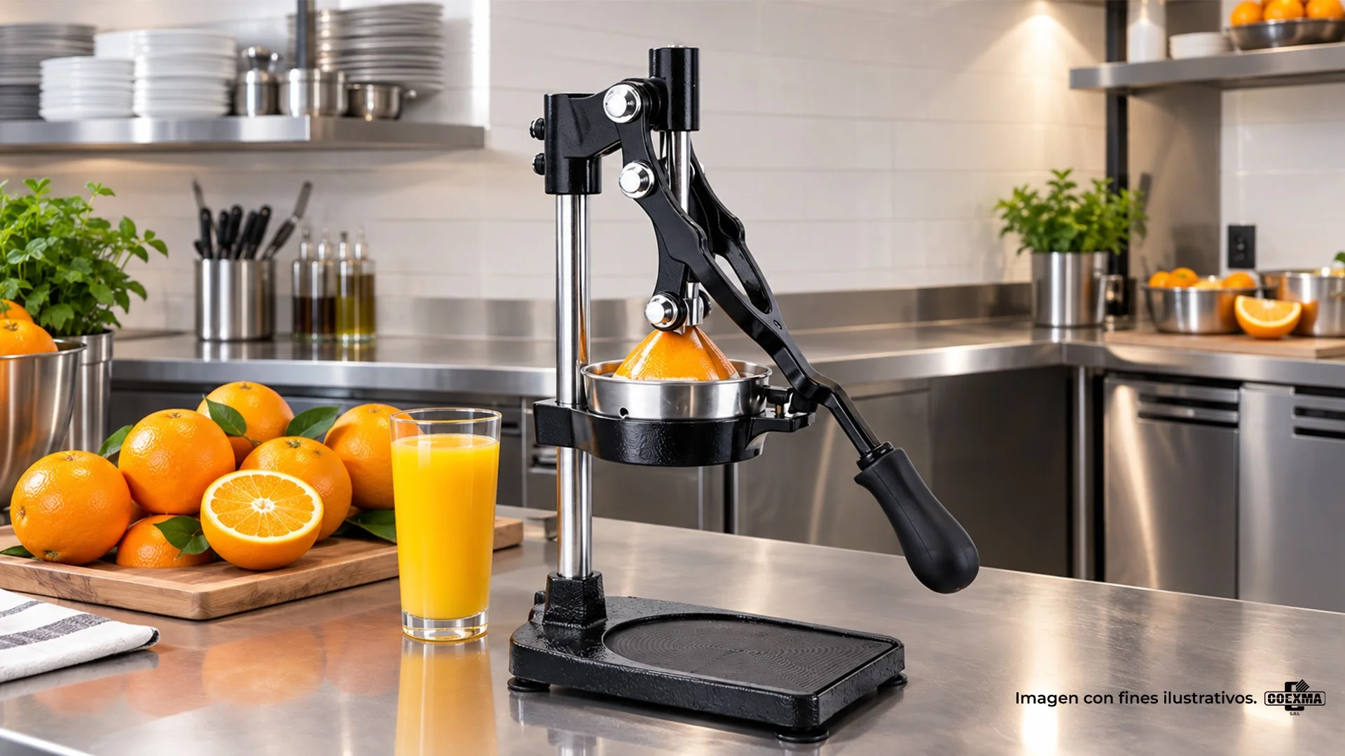 Extractor de Cítricos Manual GEJM-2