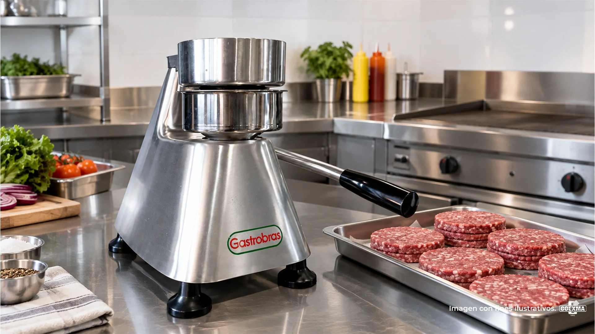 Moldeador de Hamburguesas GMH-150