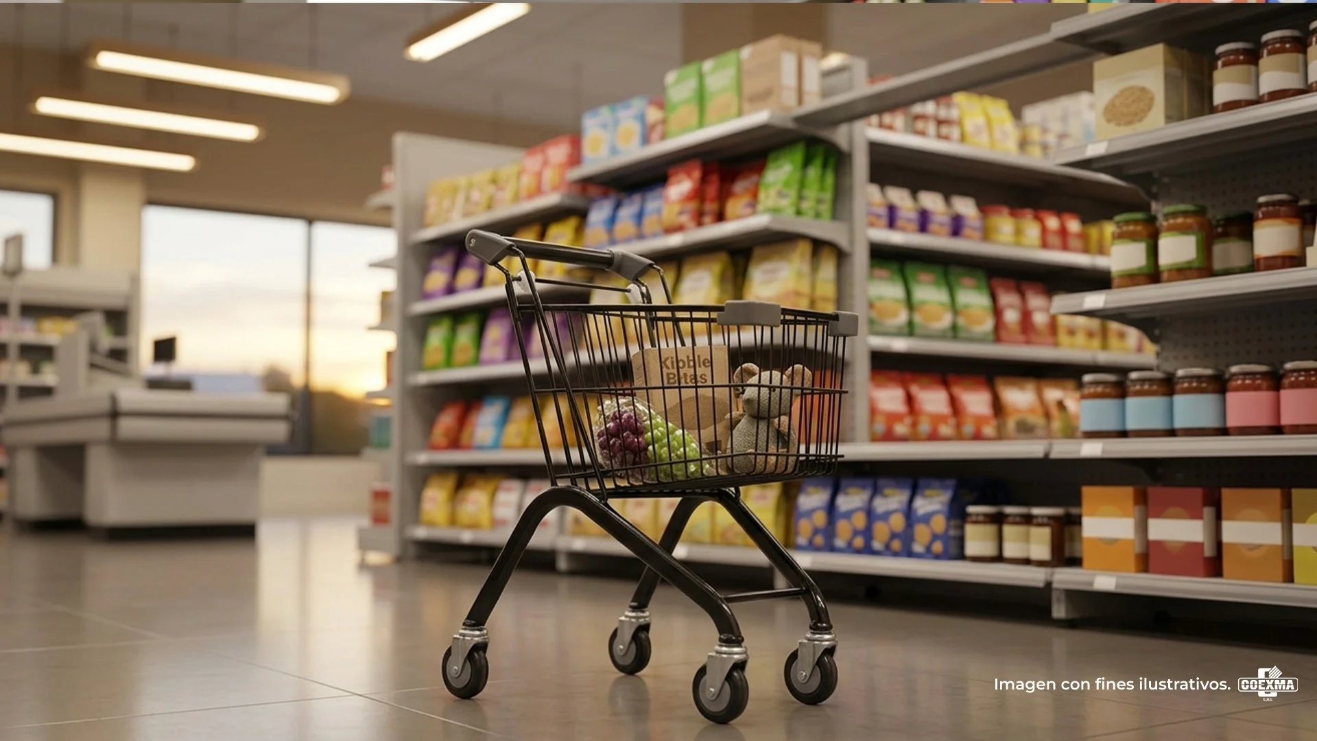 Carrito para Supermercado 25 Litros
