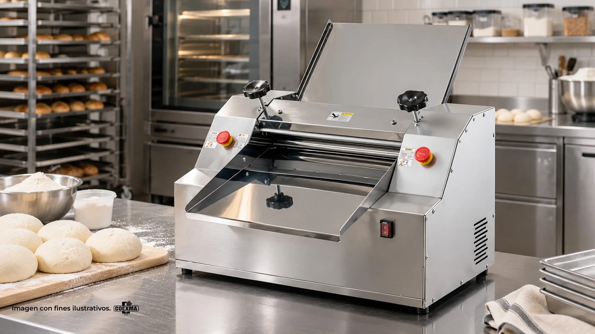 Cilindro Sobador de Mesa 40 cm Modelo 1037E