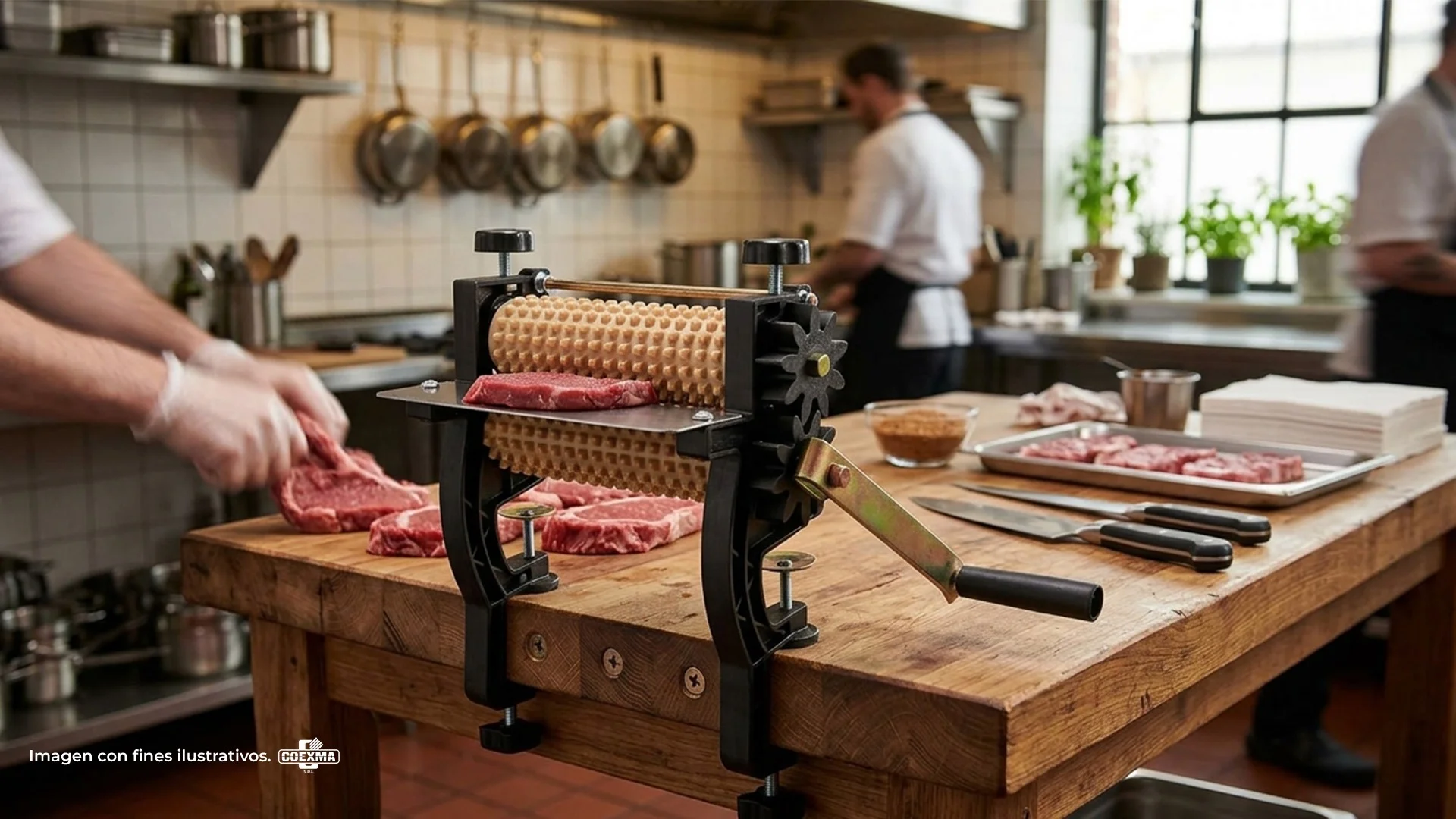 Ablandador de Carne de Mesa 17 cm Modelo 902