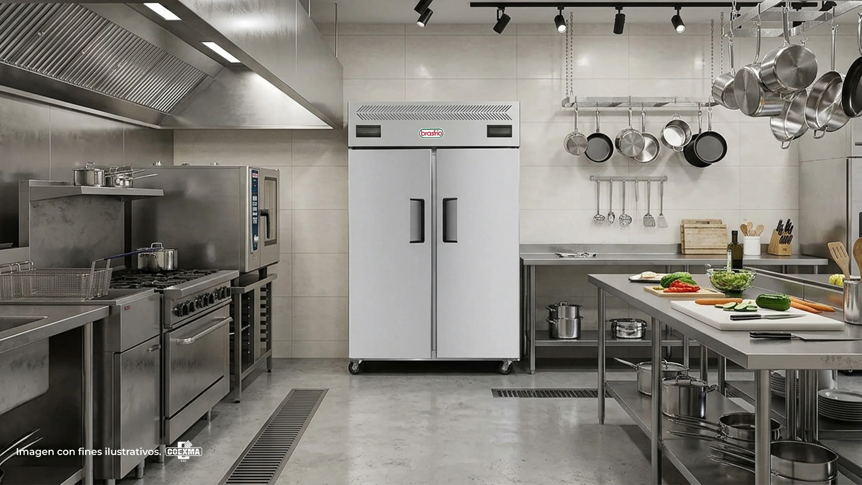 Heladera Combinada Mantenedor y Congelador 2 Puertas KKRF-1276