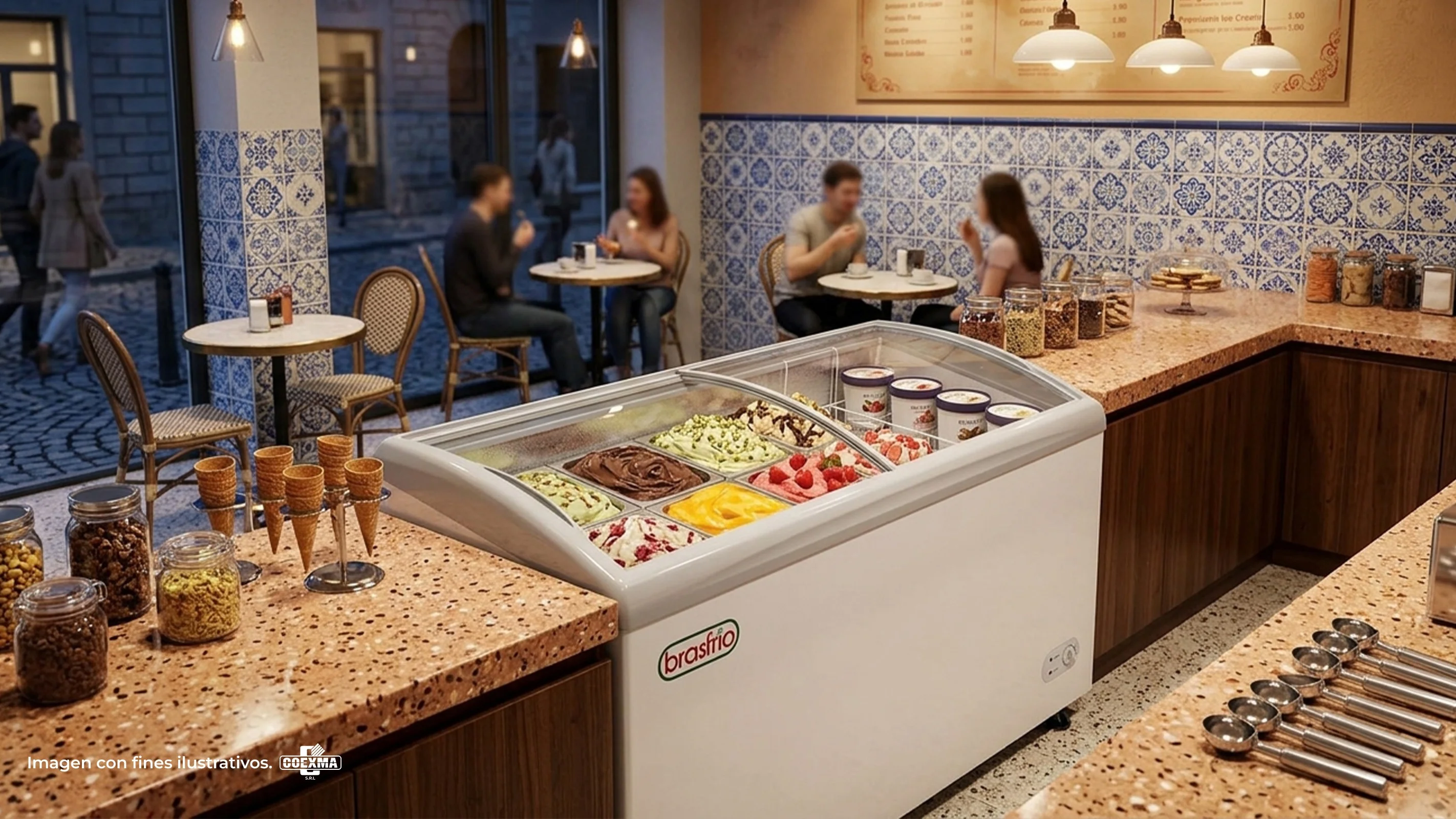 Freezer para Helados SD/SC258