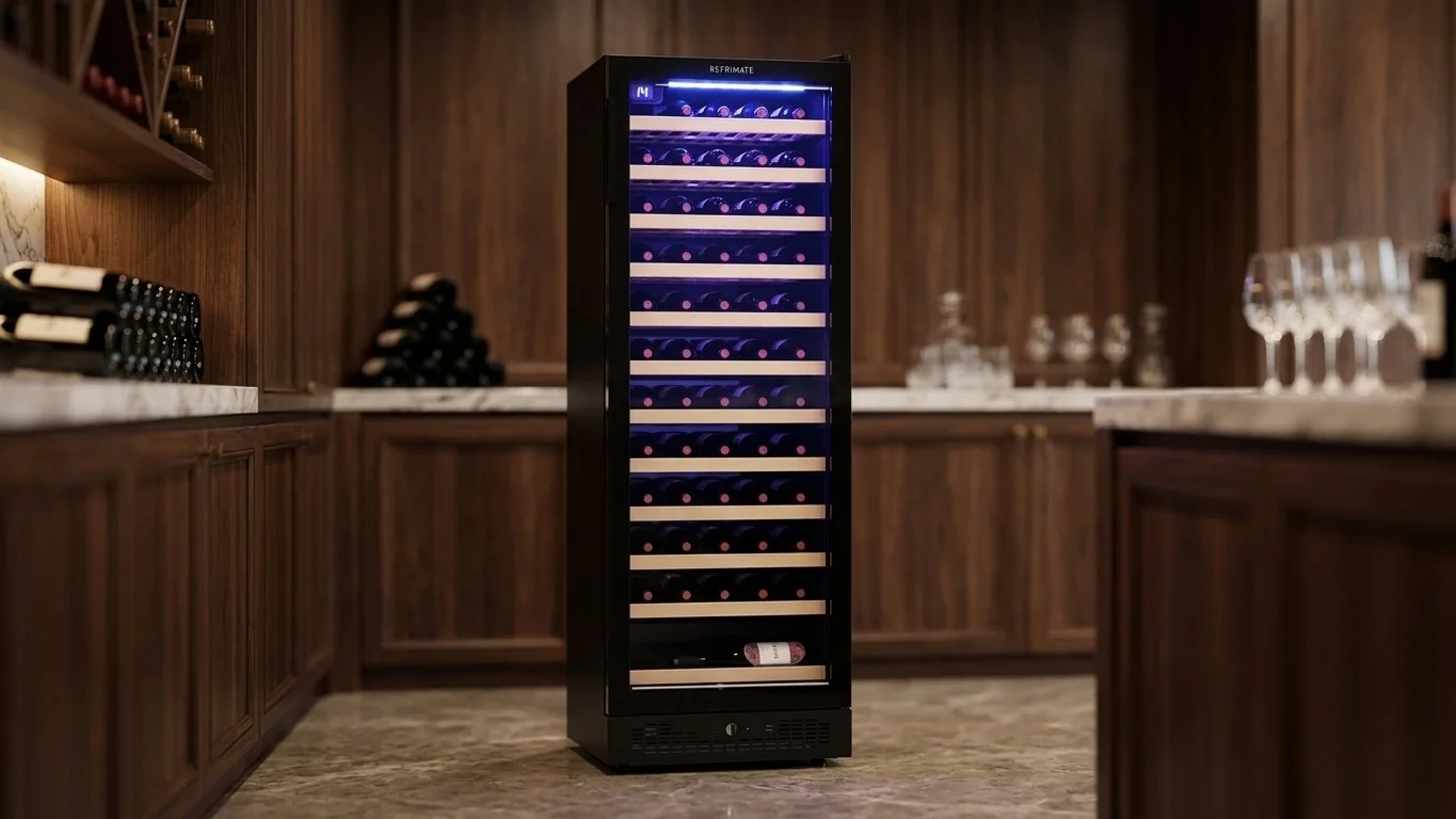 Bodega de Vinos Home Wine 250L Puerta de Vidrio - AHW250PV