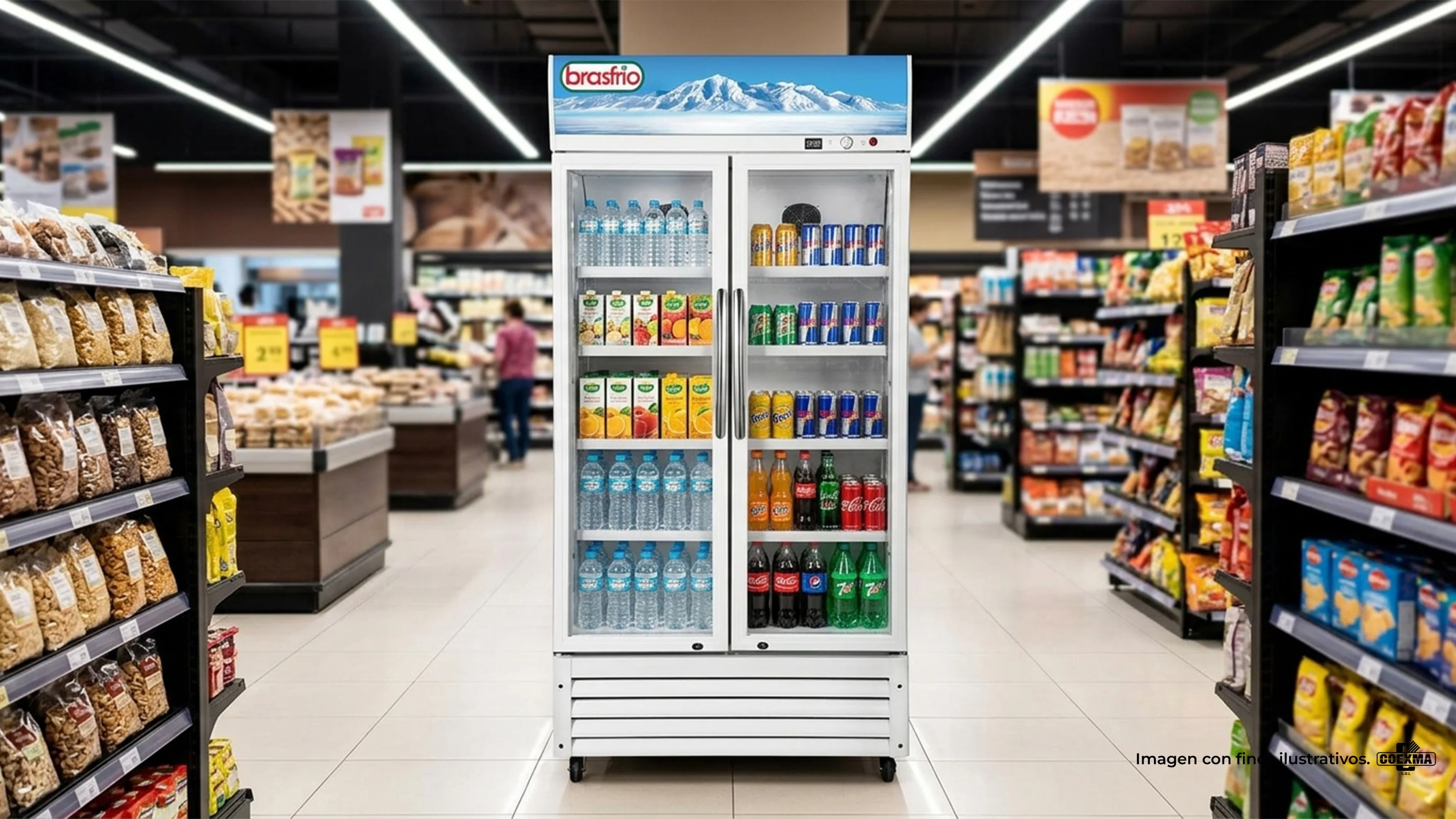 Visicooler Puerta de Vidrio LC-753