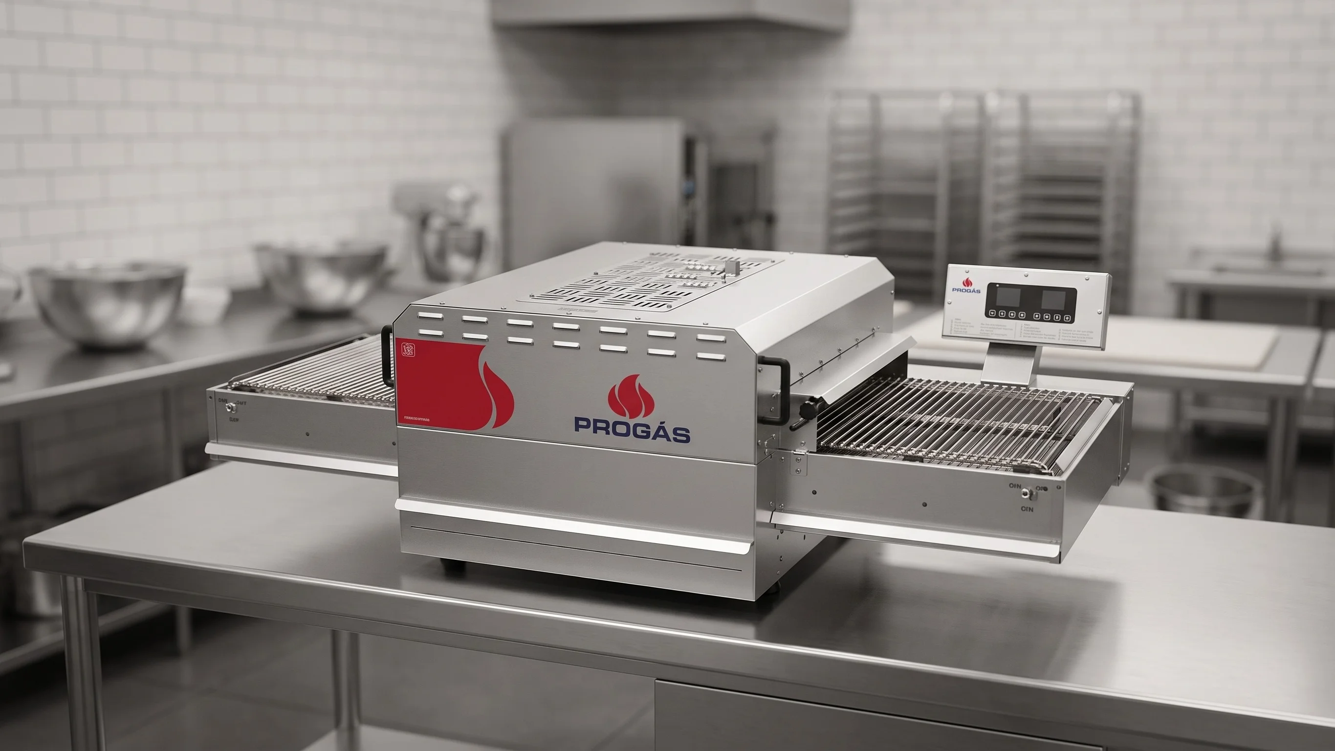 Horno PRFE-500 con Estera para Pizza Híbrido 380V