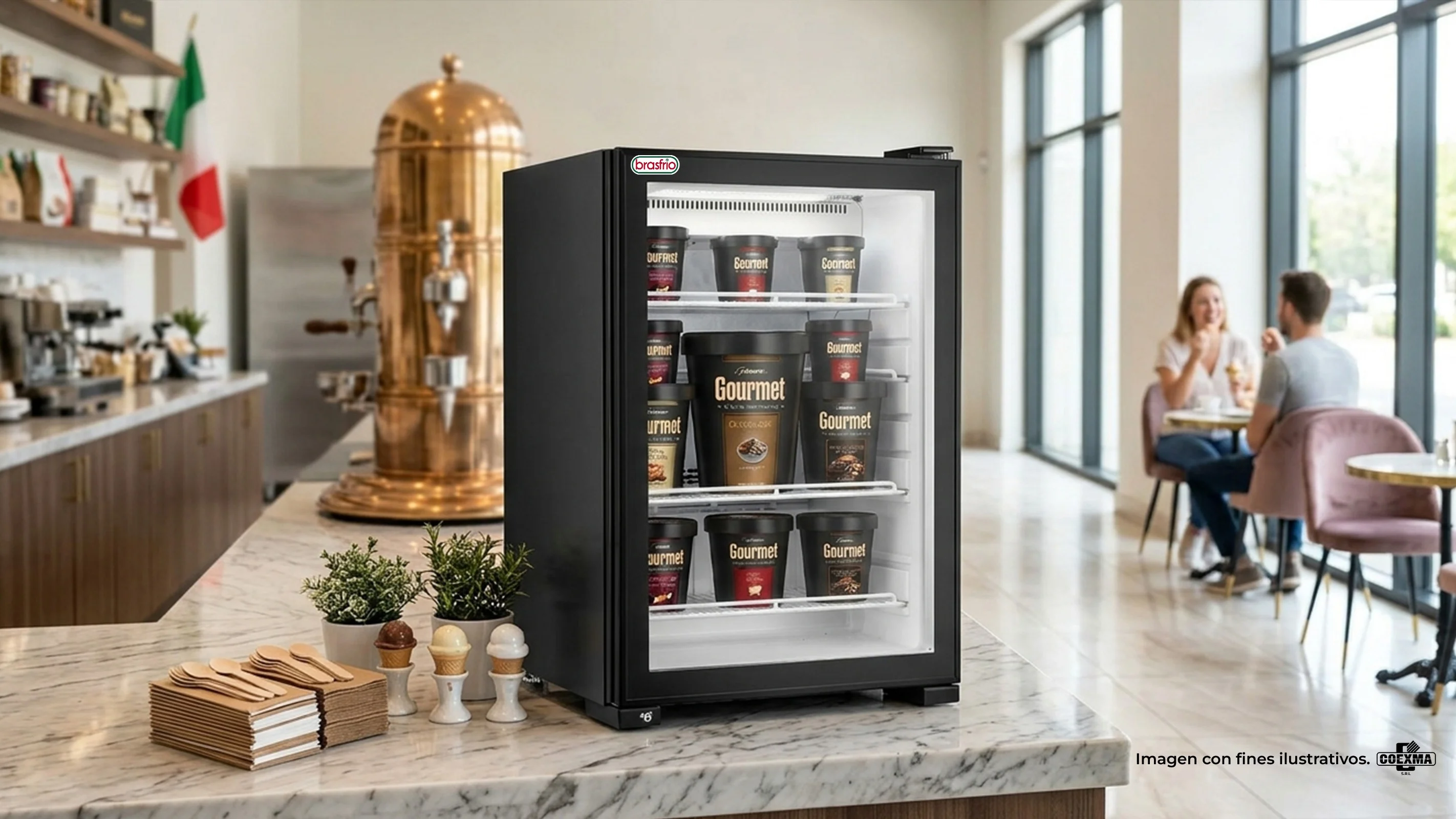 Visicooler para Helados BVMV-97