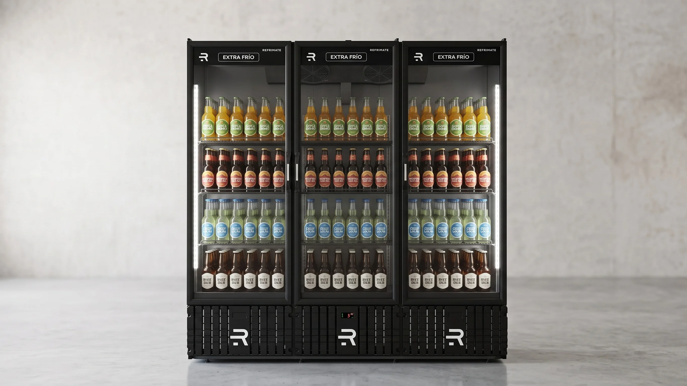Visicooler Extra Frío Puerta de Vidrio - VCEF3P