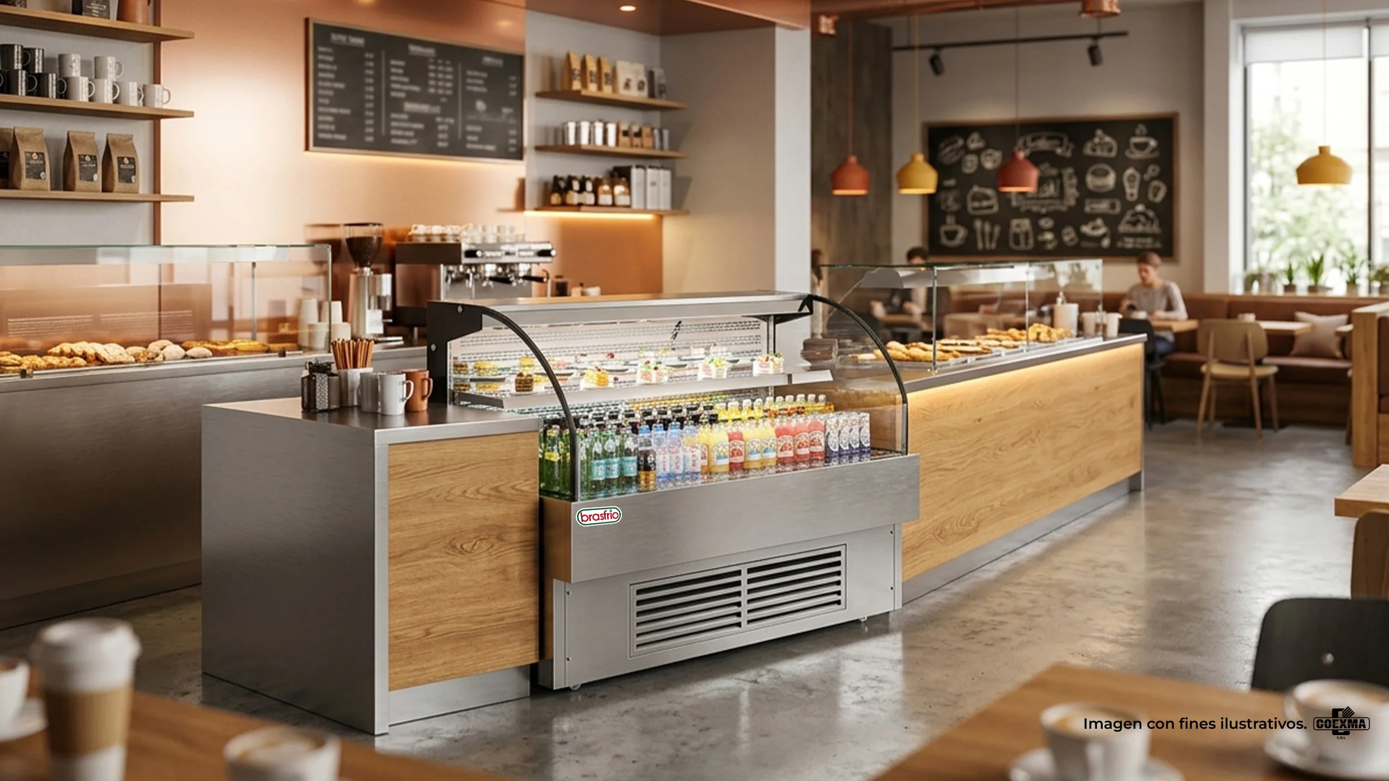 Vitrina Autoservicio Frío Seco BVAR-1200C