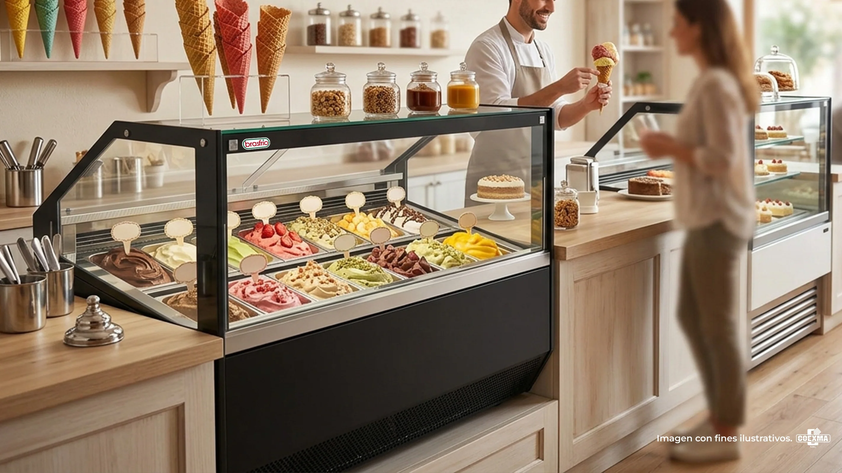 Expositor para Helados BBHR-18