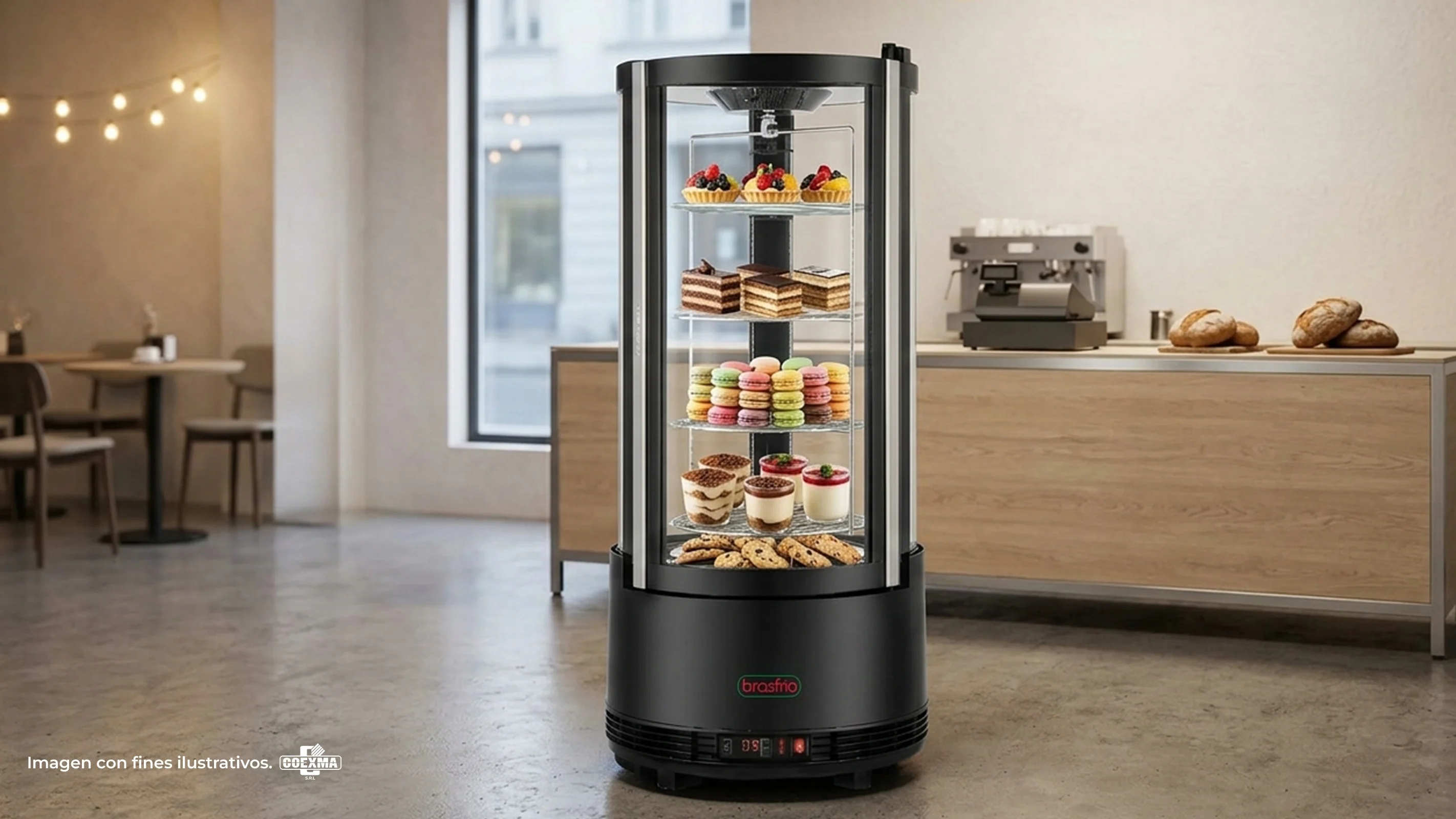 Expositor Vertical de Mesa BEVF-73