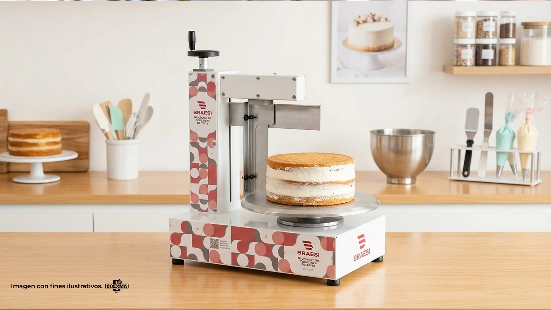 Nivelador de Cobertura de Torta BNCB-360