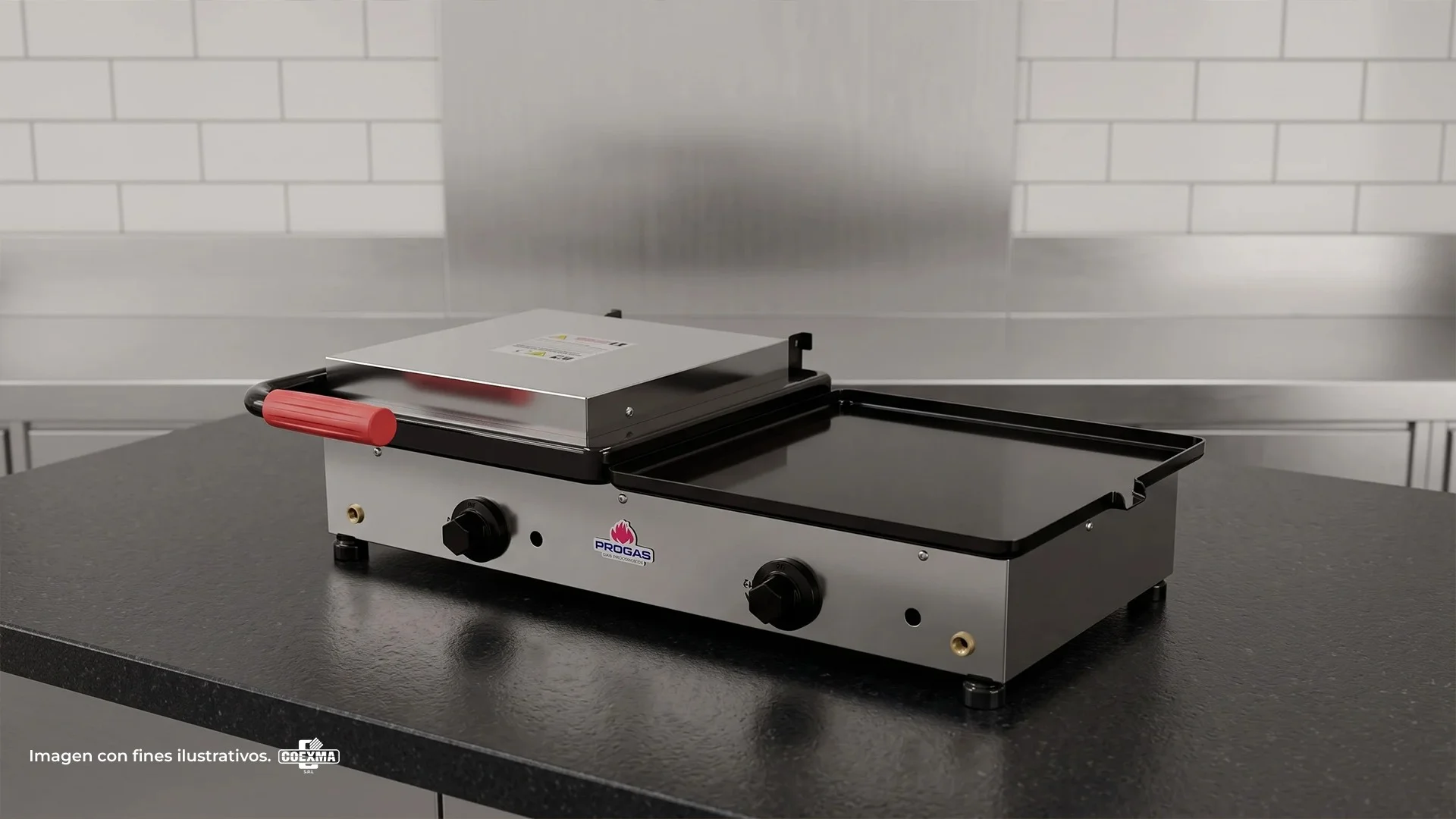 Hamburguesera Eléctrica PR-950E New Queen 220V
