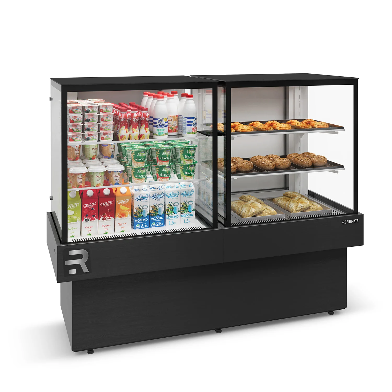 Vitrina Vanguard Plus Doble Refrigerados/Caliente - CVPDRS1525 - Imagen 2
