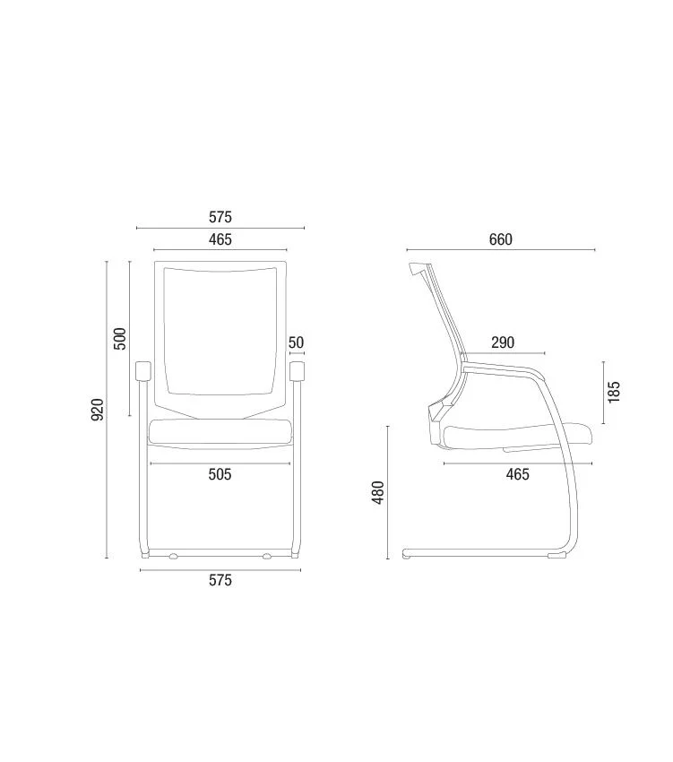 Silla Interlocutor Air 27006 SI - Imagen 4