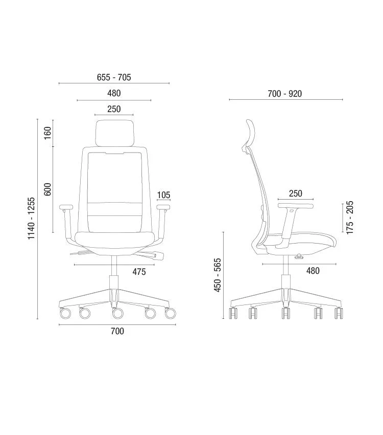 Silla Presidente Giratoria C4 29001 - Imagen 2