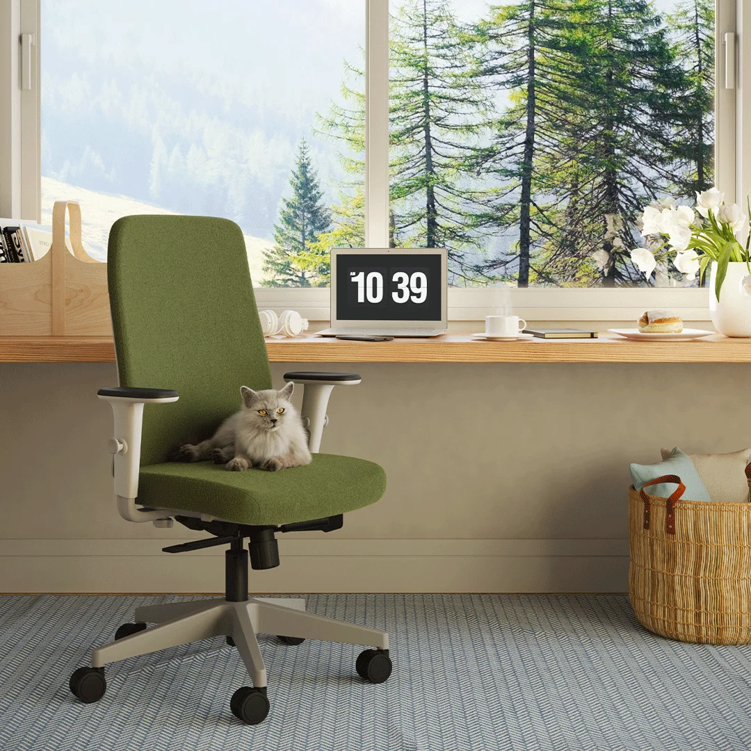 Silla Giratoria Alta Idea 40101 - Imagen 3