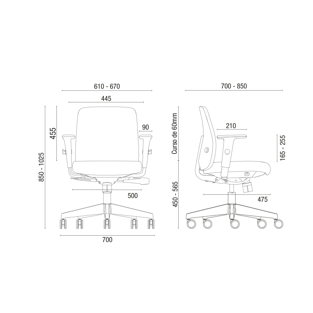 Silla Giratoria Media Idea 40102 - Imagen 5