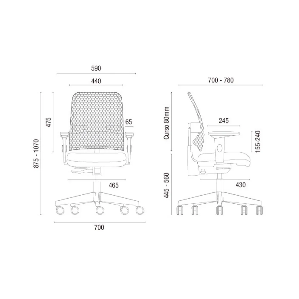 Silla Ejecutiva Giratoria NewNet 16003 SRE - Imagen 4