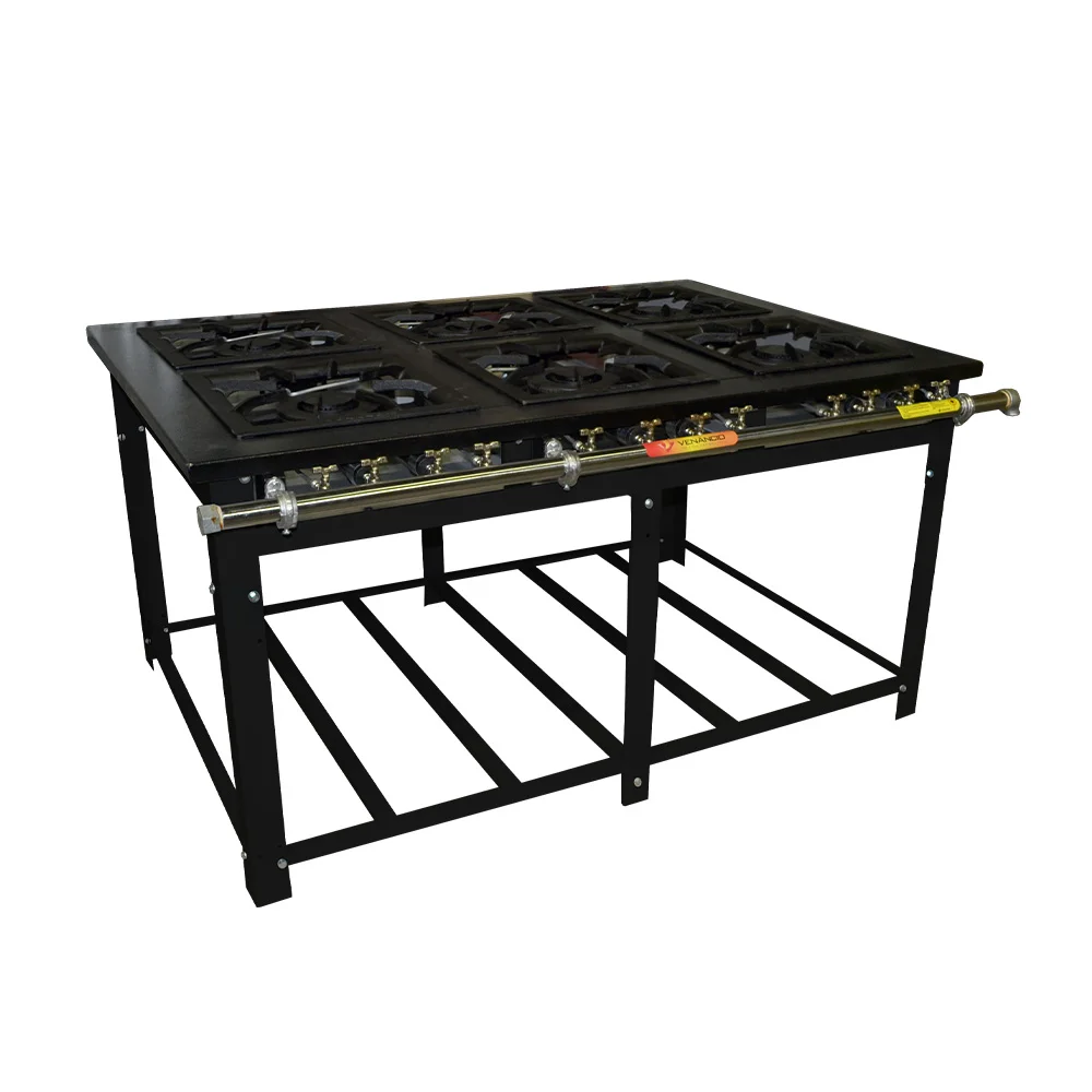 Cocina 40X40 6 Quemador con Espacio Horno | M6ED6 - Imagen 2