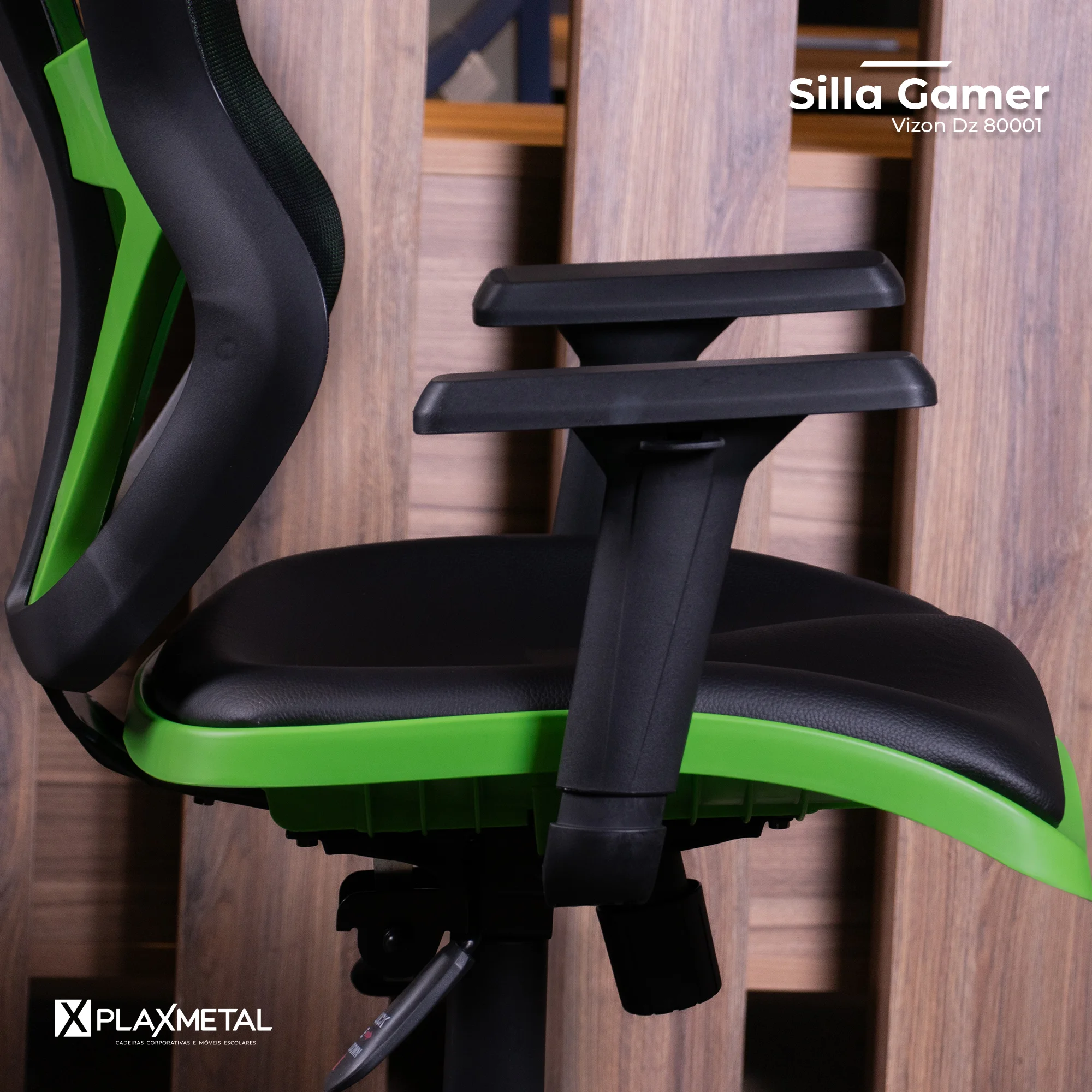 Silla Gamer Giratoria Vizon DZ 80001 - Imagen 12