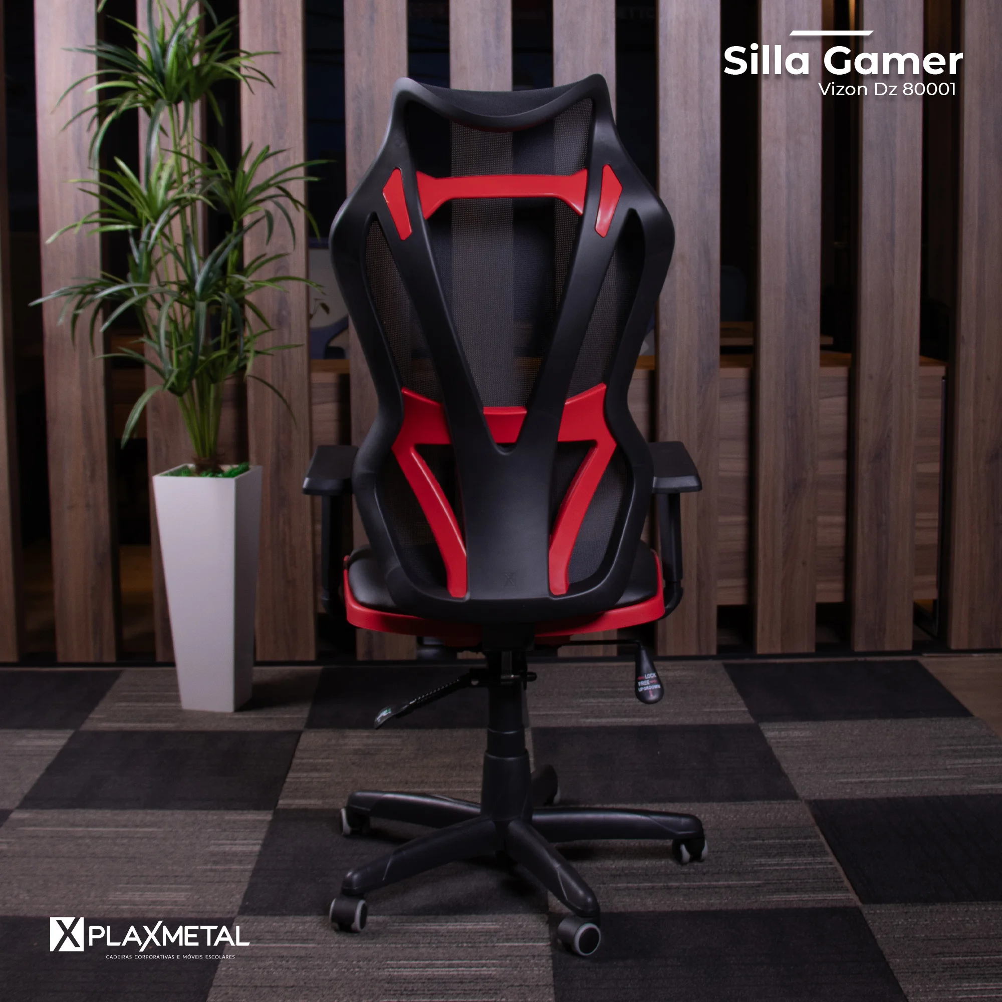 Silla Gamer Giratoria Vizon DZ 80001 - Imagen 17