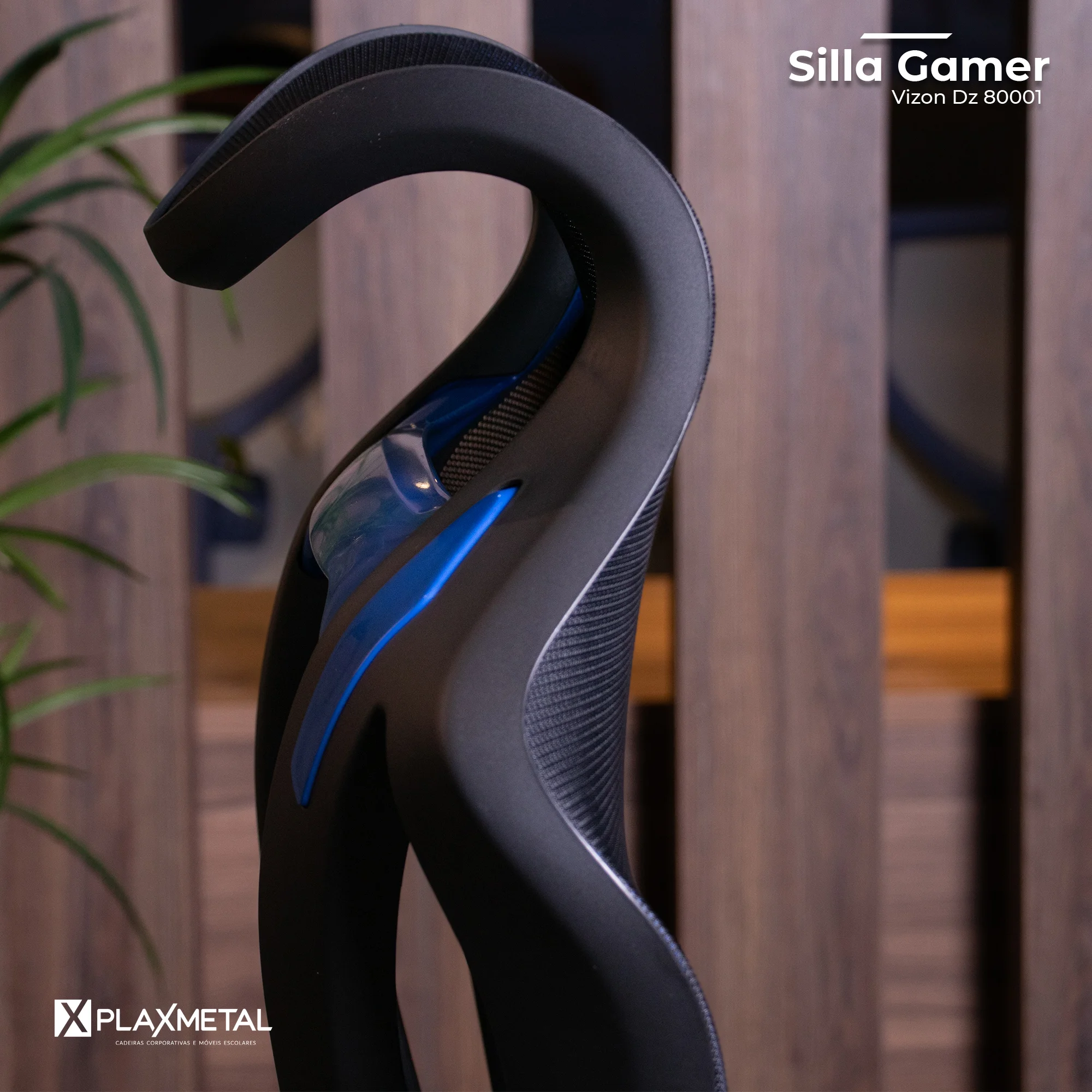 Silla Gamer Giratoria Vizon DZ 80001 - Imagen 18