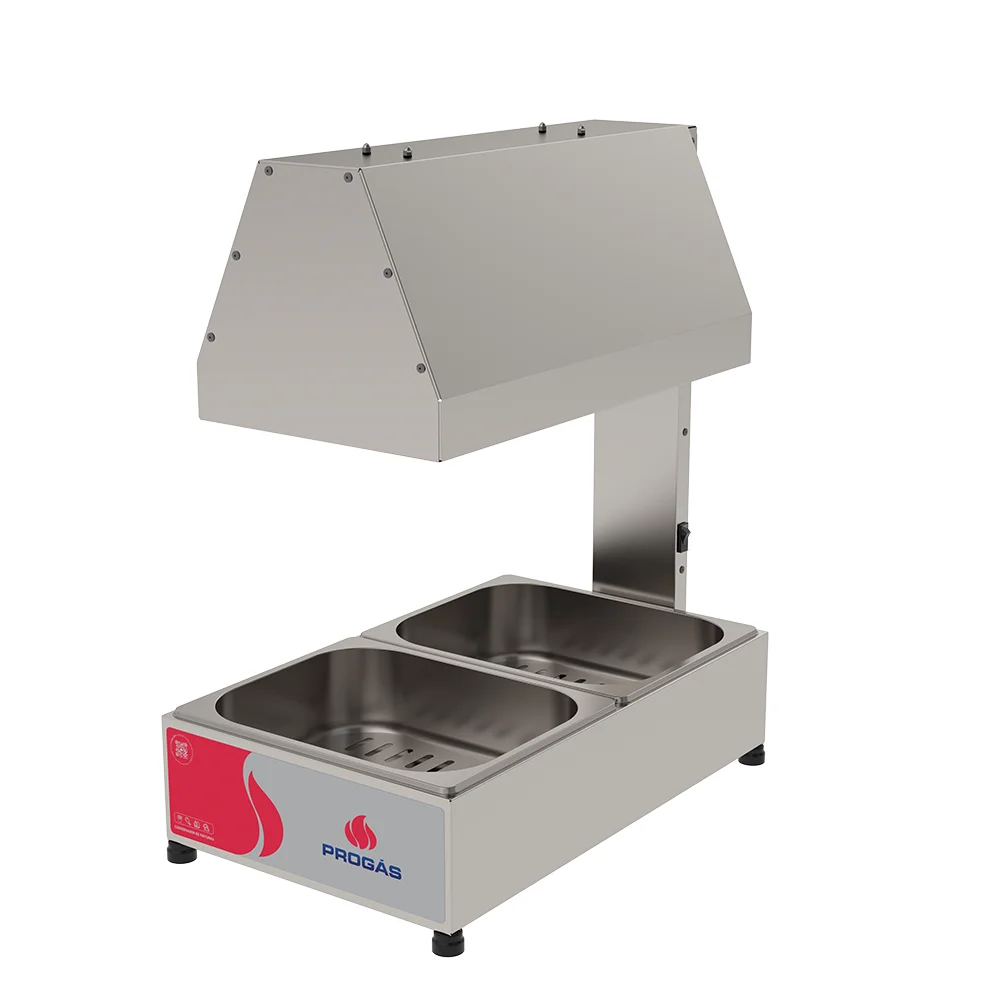 Conservador de Frituras PRCF-20 2 Cubas 220V - Imagen 2