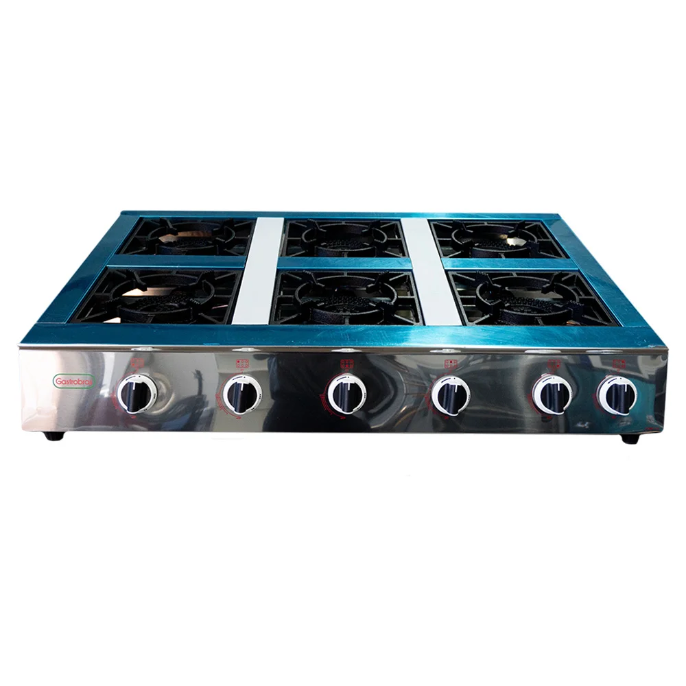 Cocina de Mesa 6 Quemadores GCMB-TX6 - Imagen 2