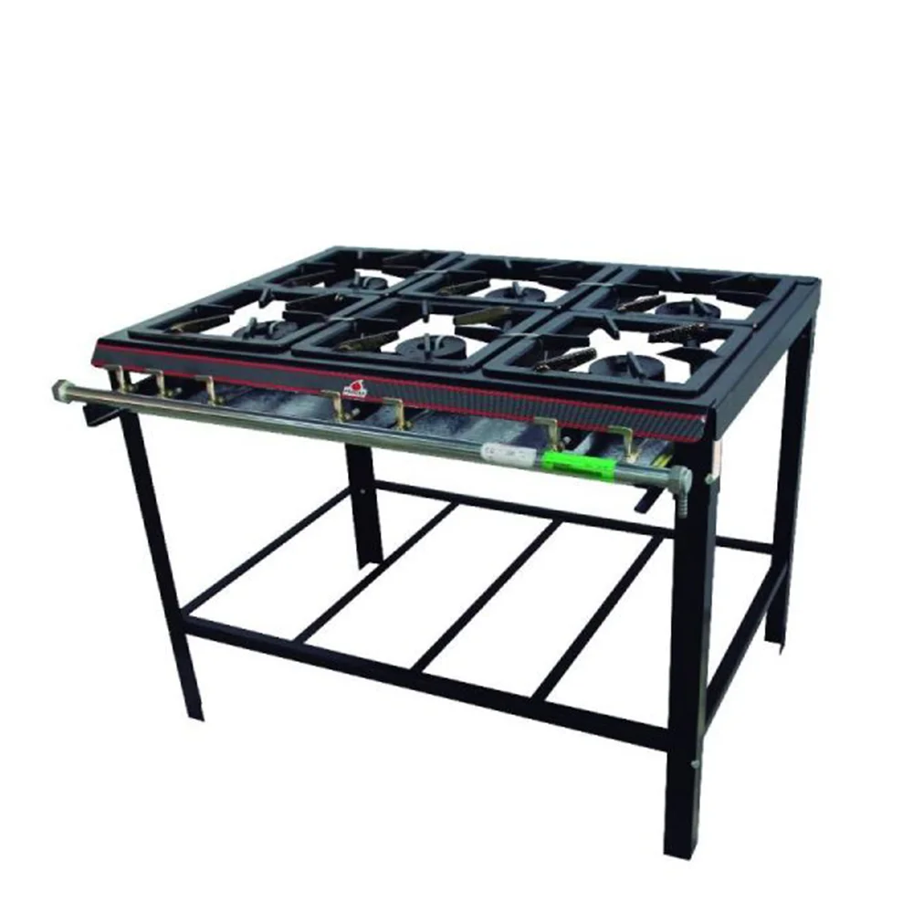 Cocina a Gas Industrial 6 Quemadores PMS-600N - Imagen 2